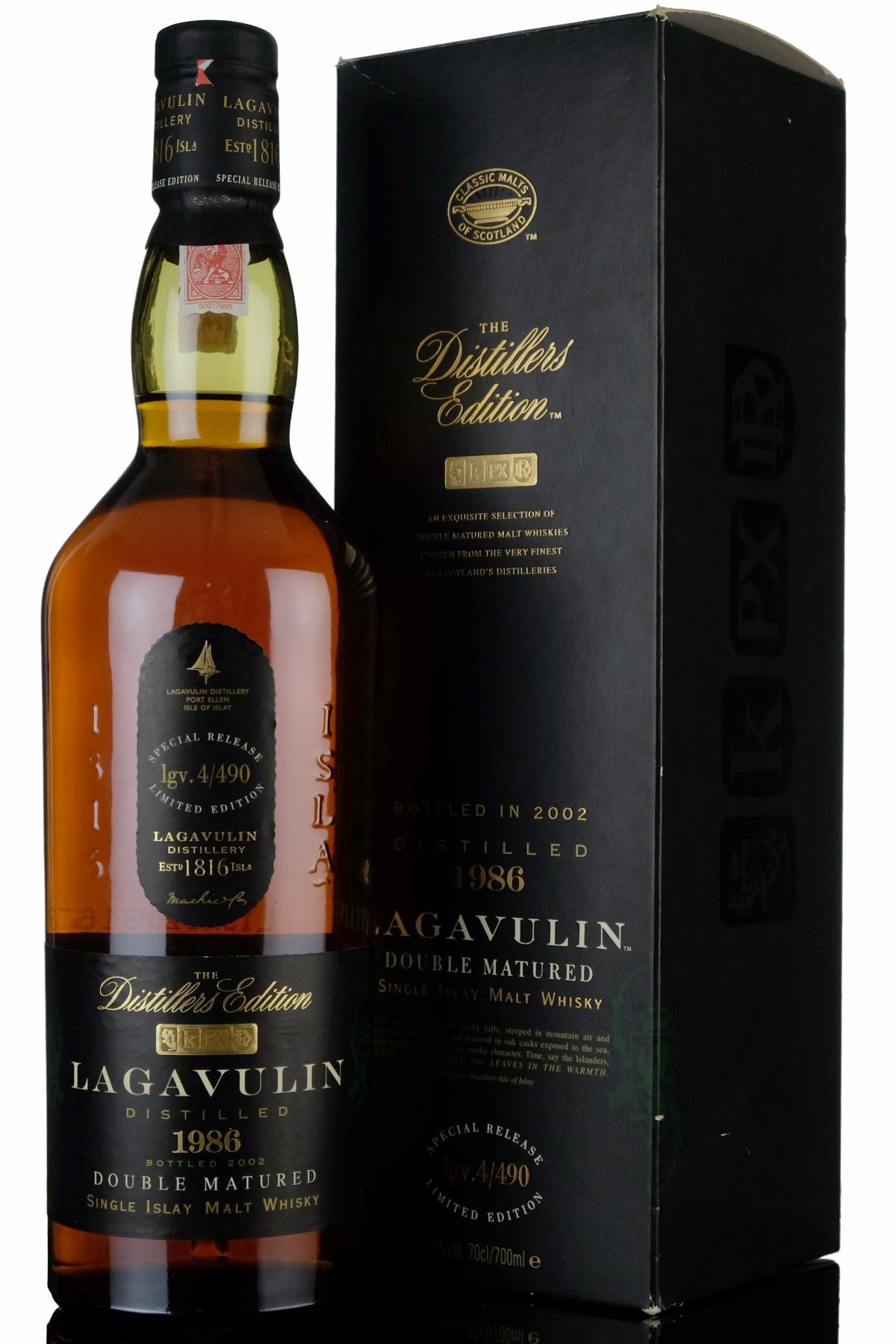 Lagavulin 1986-2002 - Distillers Edition