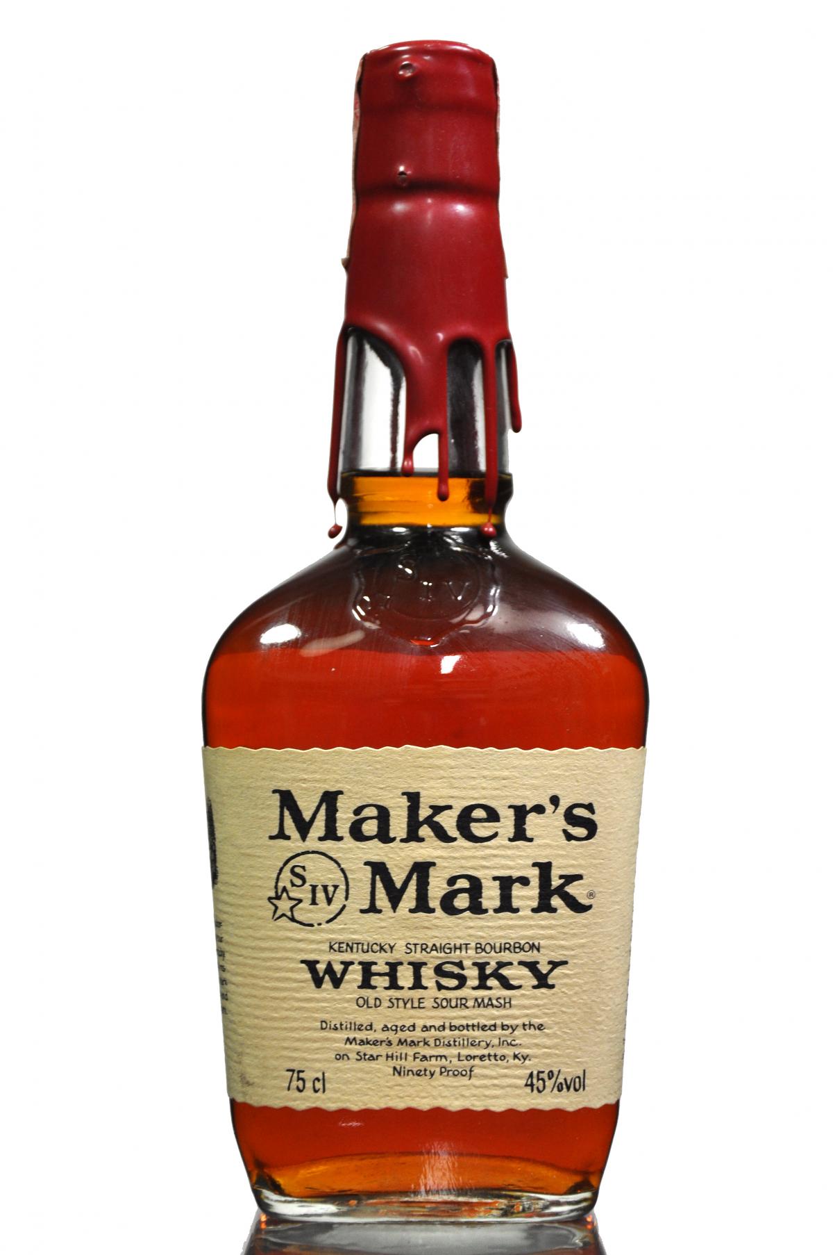 Makers Mark - 1990s