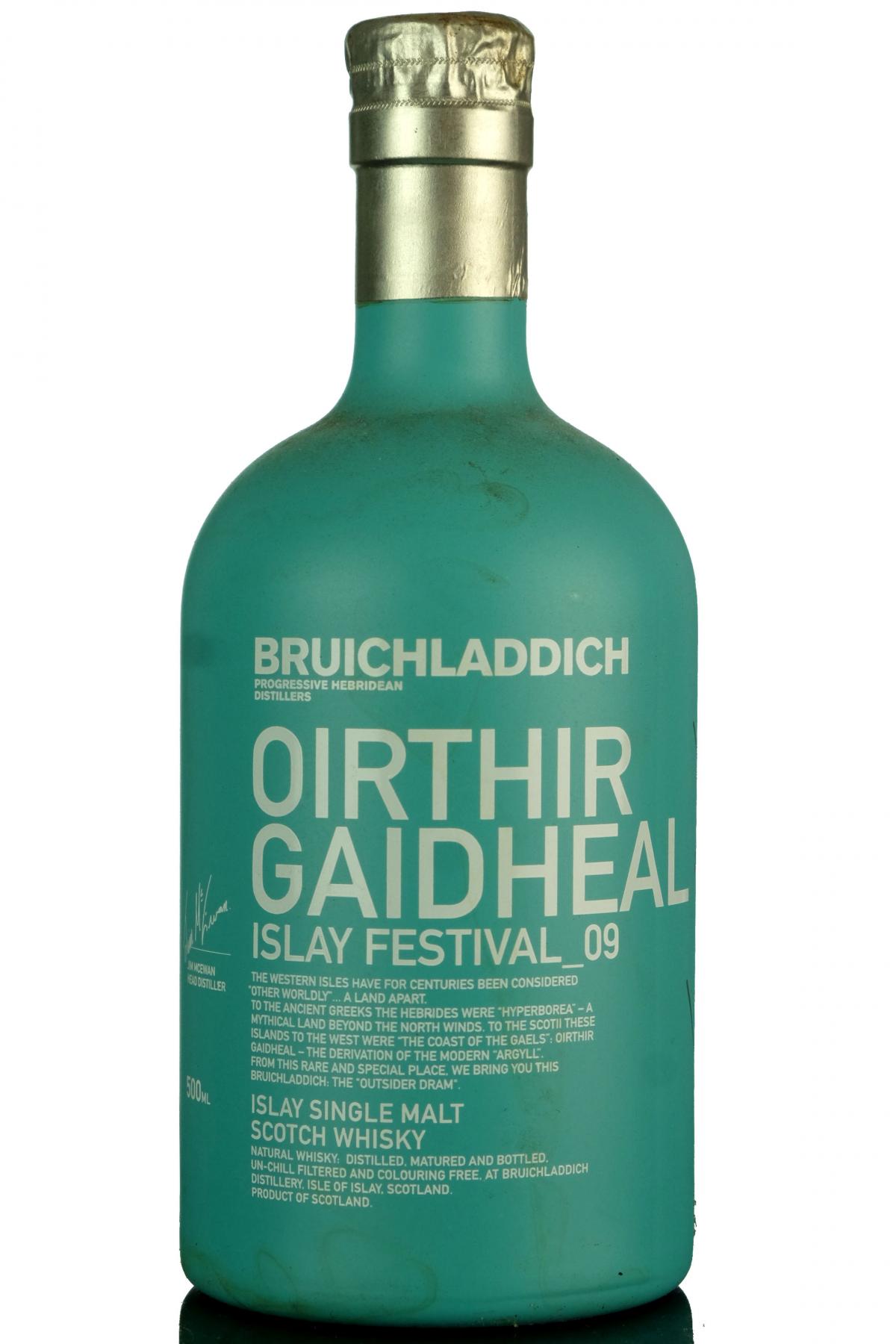 Bruichladdich 1993 - 16 Year Old - Festival 2009 - Oirthir Gaidheal - Single Cask 013