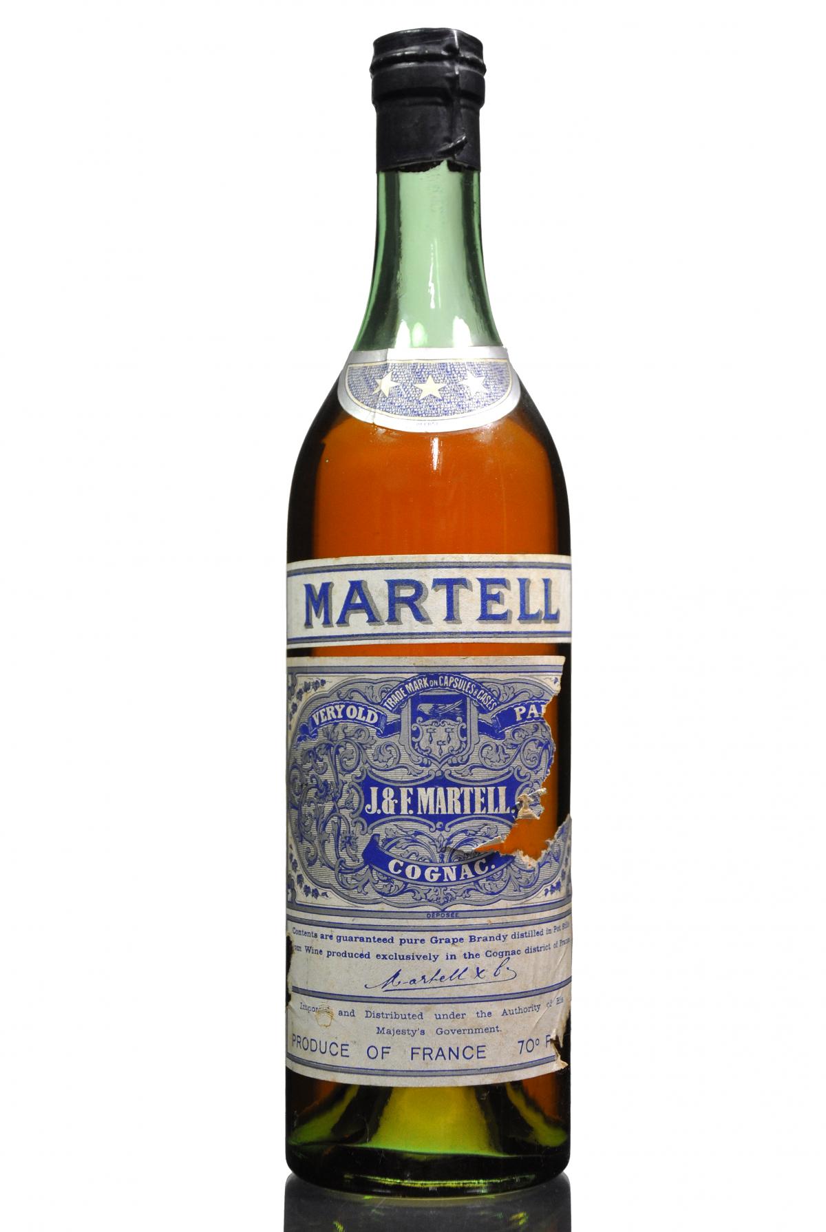 Martell 3 Star Cognac - 1950s