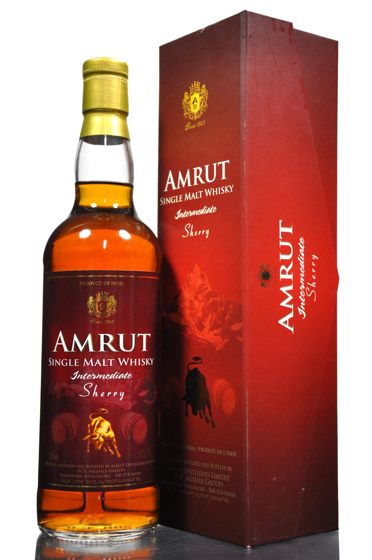 Amrut Intermediate Sherry