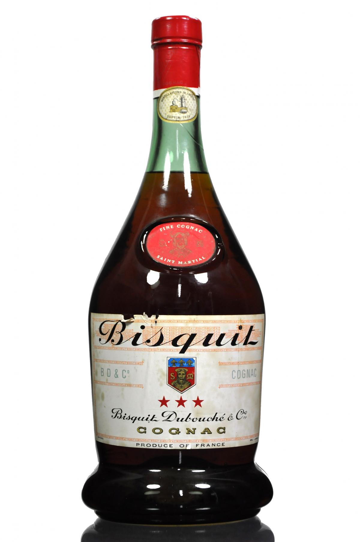 Bisquit Big Bottle - German Import - Approx 4 Litres - 1970s