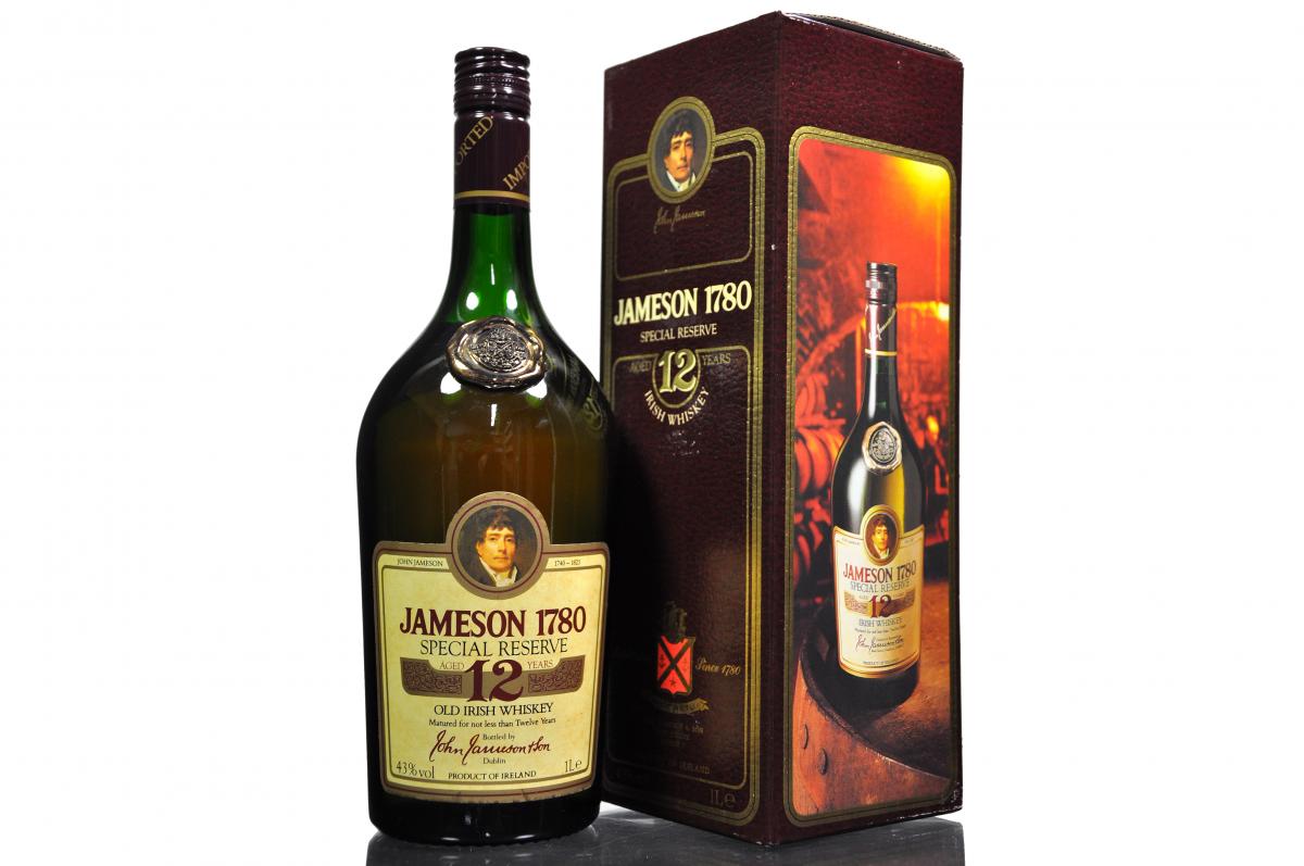 Jameson 12 Year Old - Special Reserve - 1980s - 1 Litre