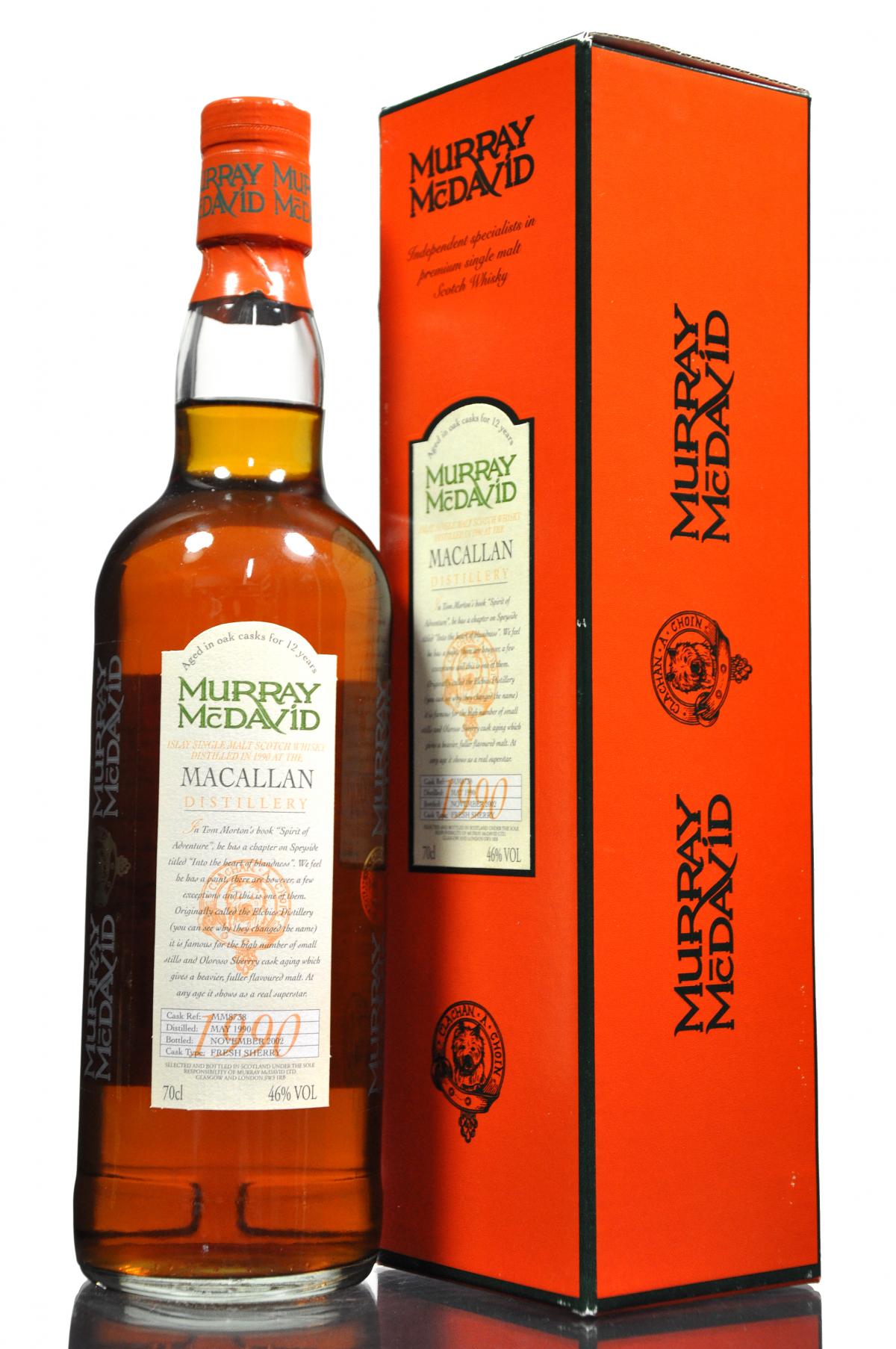 Macallan 1990-2002 - Murray McDavid