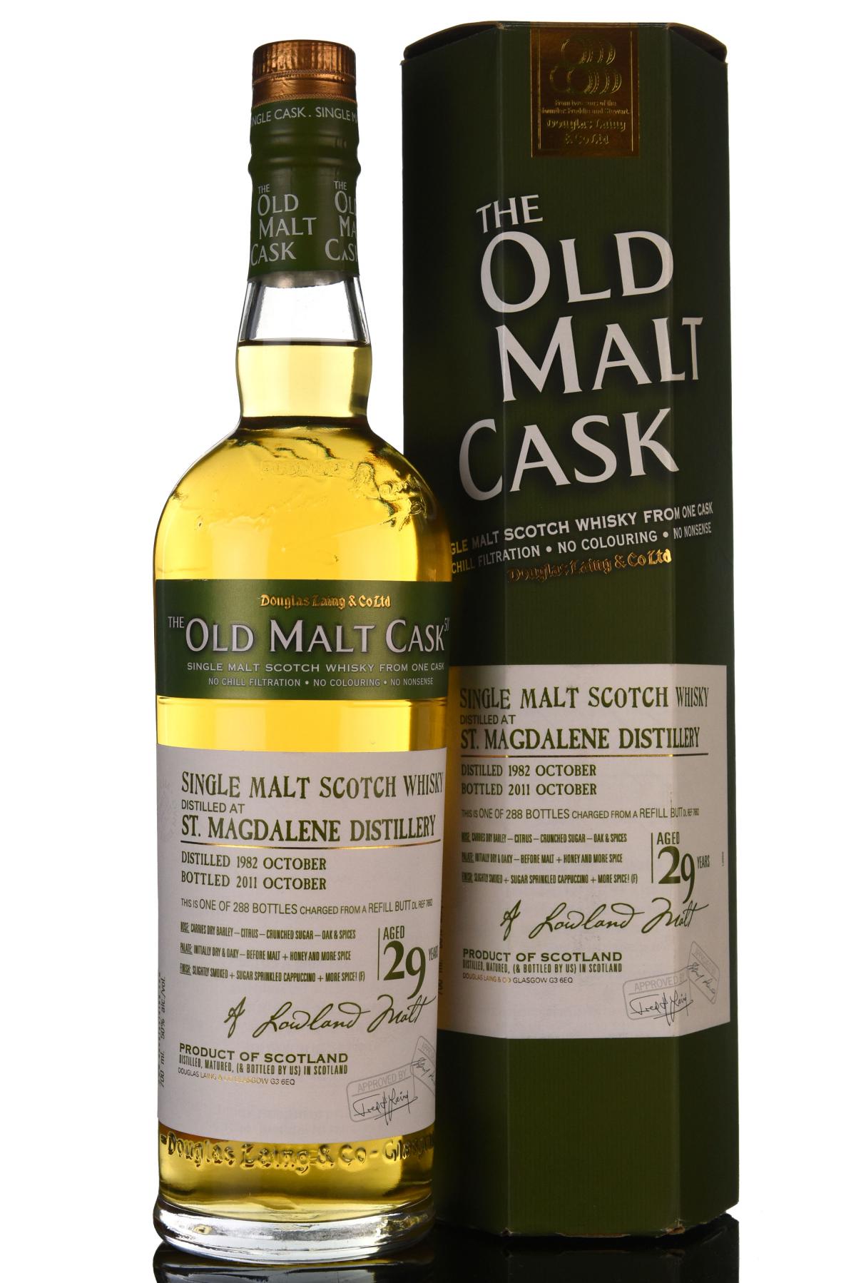 St magdalene 1982-2011 - 29 Year Old - Douglas Laing - Old Malt Cask