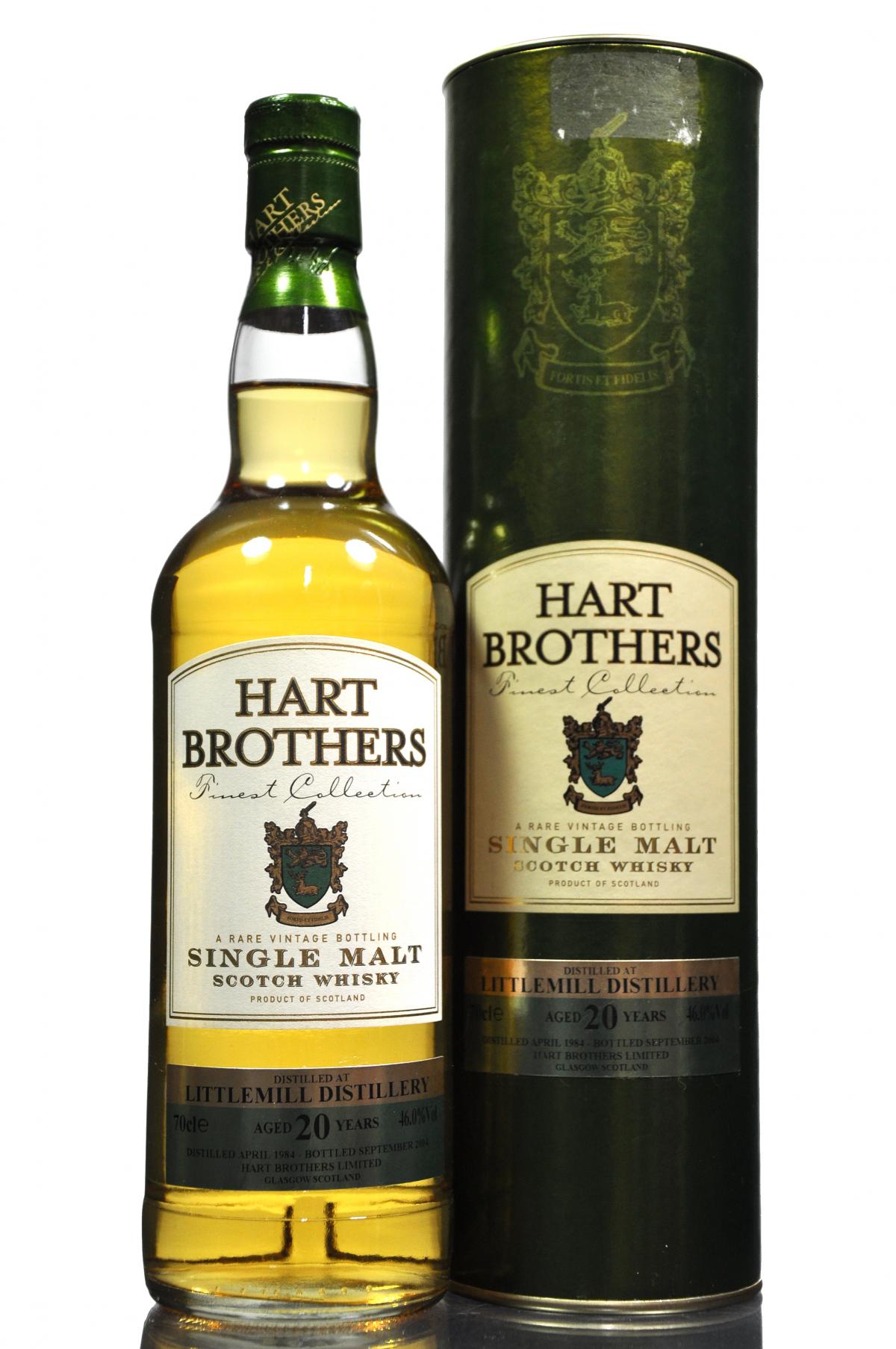Littlemill 1984-2004 - 20 Year Old - Hart Brothers