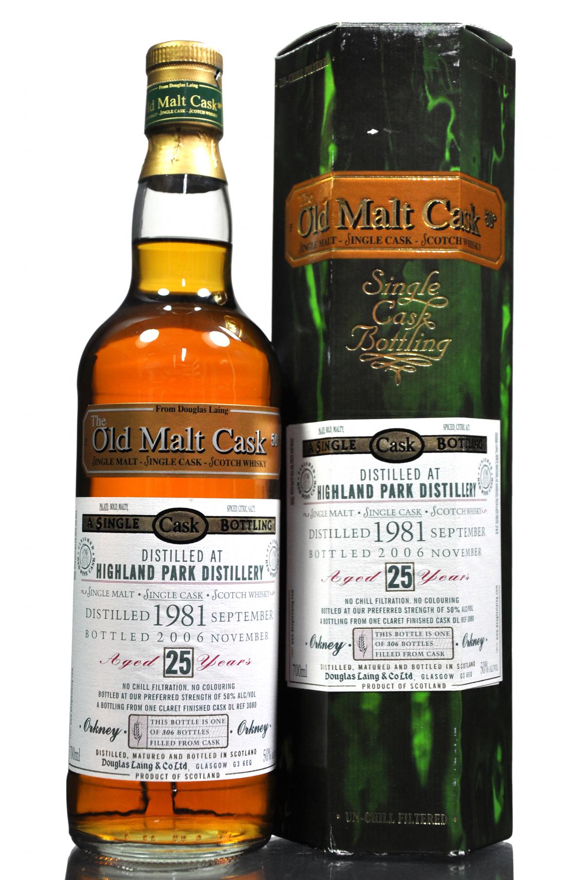 Highland Park 1981-2006 - 25 Year Old - Douglas Laing - Old Malt Cask