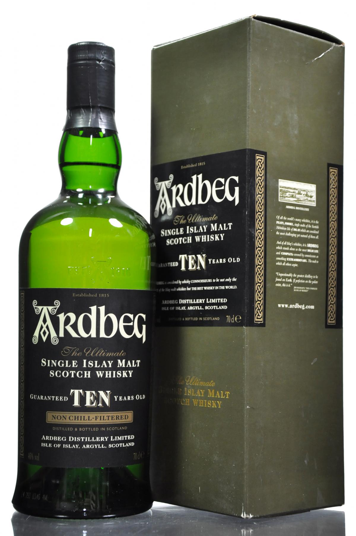 Ardbeg 10 Year Old - Early 2000s