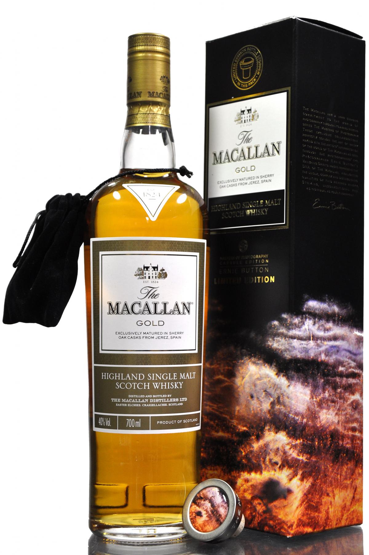 Macallan Gold - Sherry Cask - Ernie Button Limited Edition
