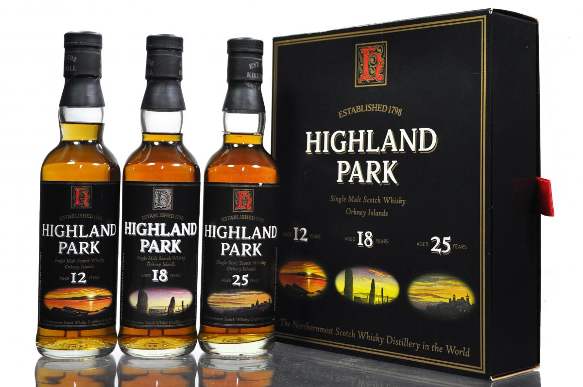 Highland Park Presentation Set - 333ml - 12-18-25 Year Old