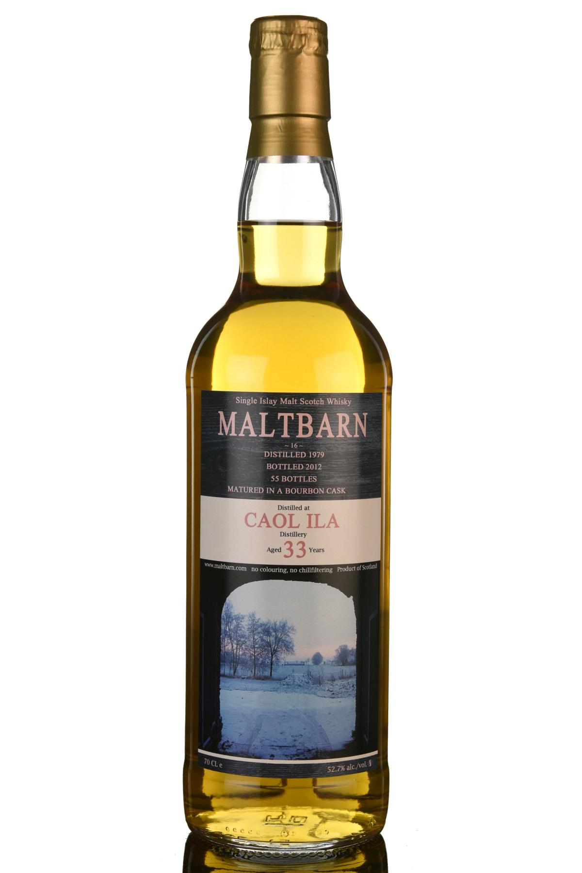 Caol Ila 1979-2012 - 33 Year Old - Maltbarn - 55 Bottles