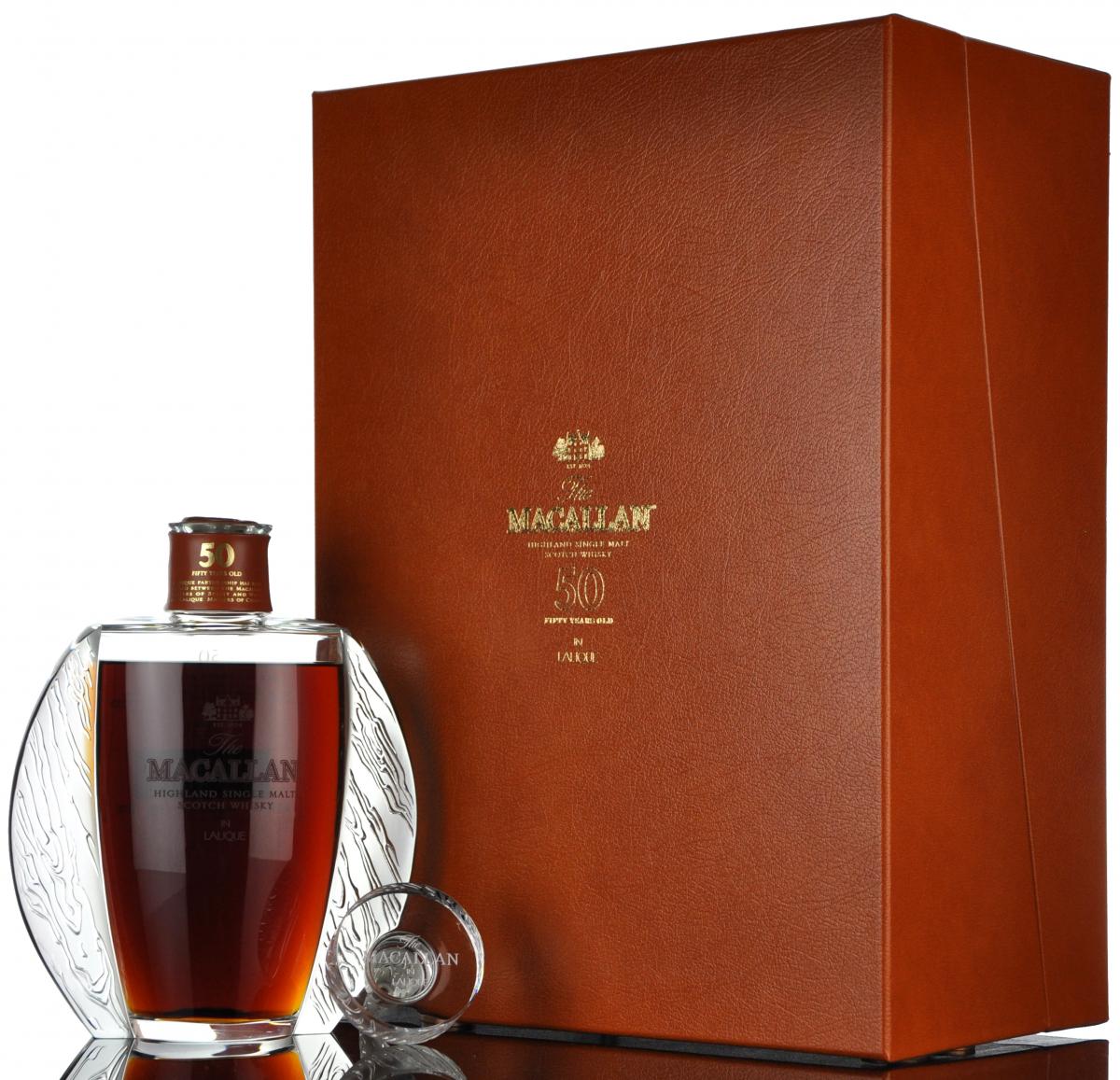 Macallan 50 Year Old - Lalique Decanter - First Release