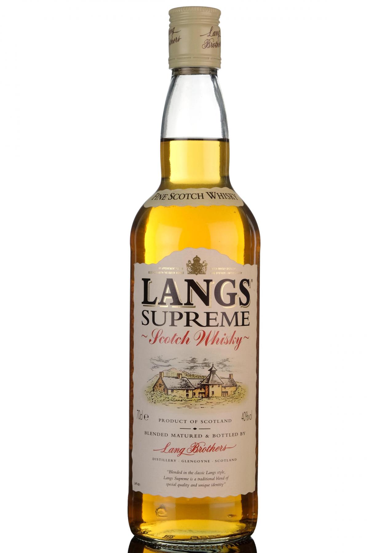 Langs Supreme - 1990s