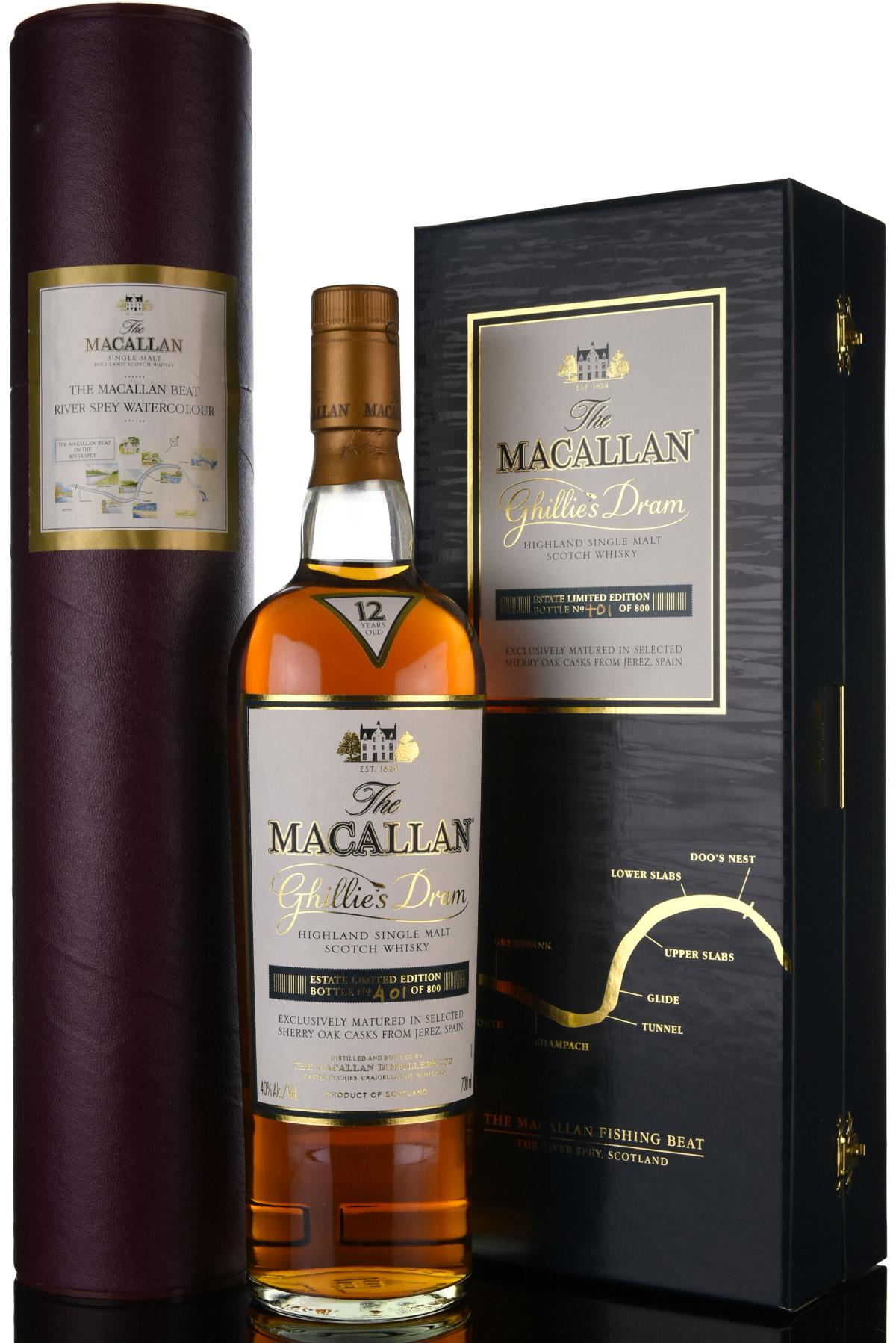 Macallan Ghillies Dram - Limited Edition 2007