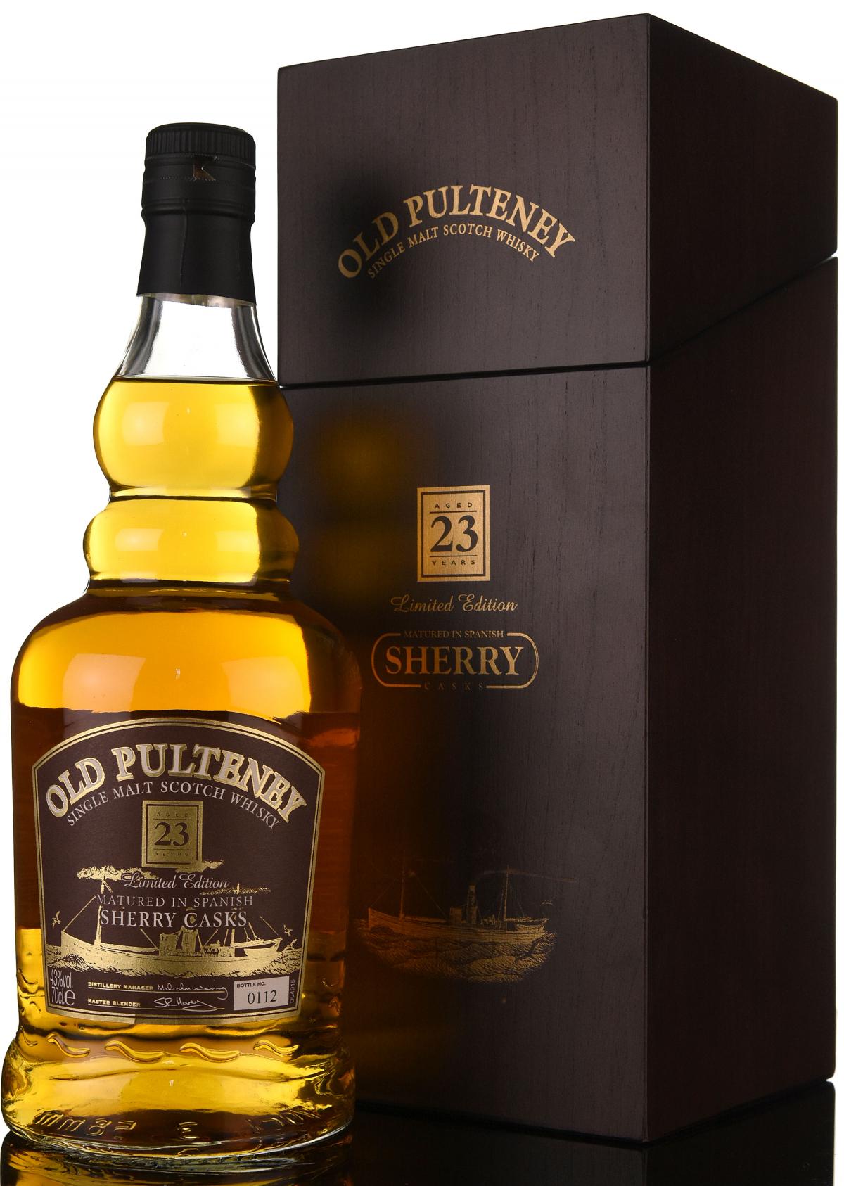 Old Pulteney 23 Year Old - Sherry Casks