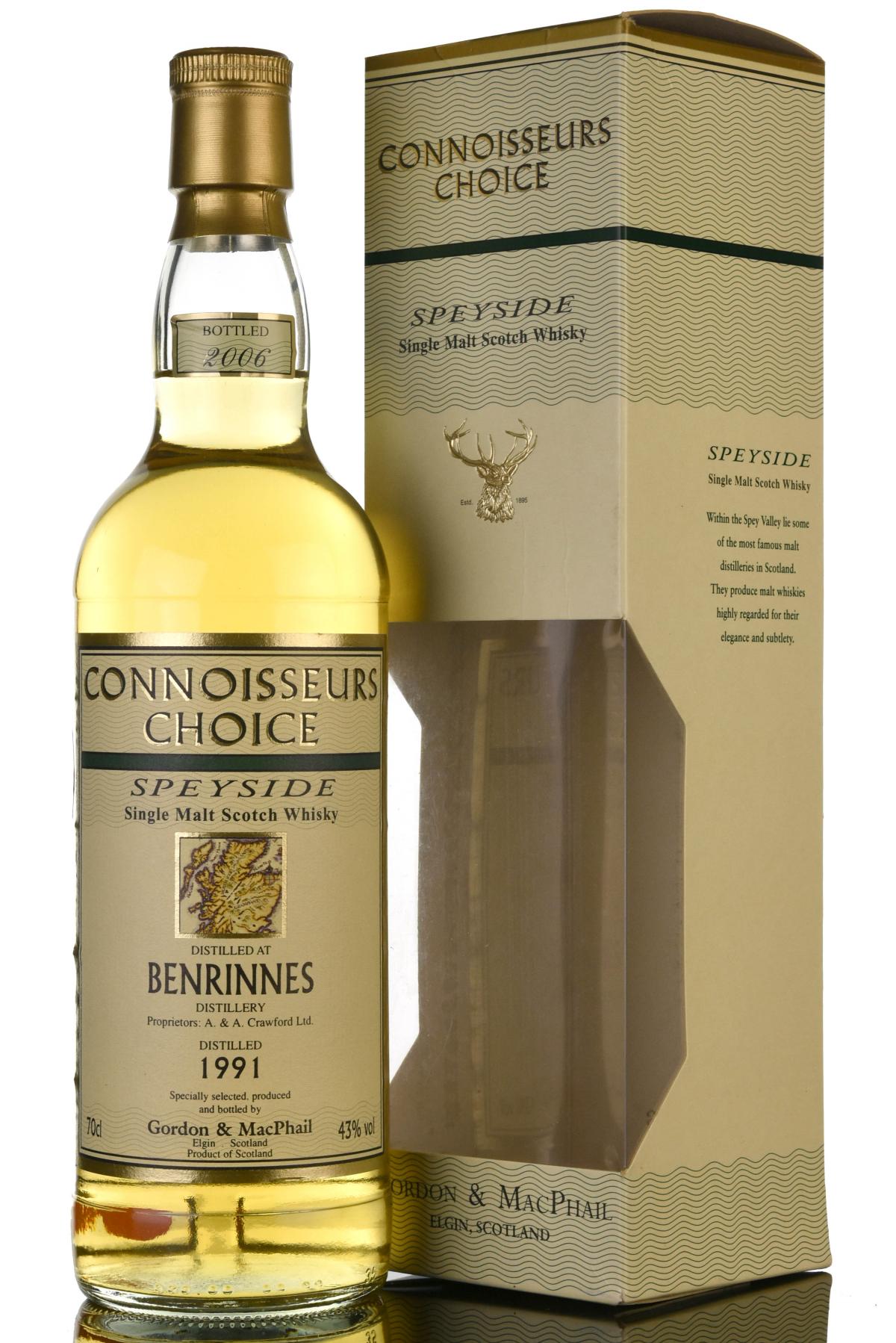 Benrinnes 1991-2006 - Connoisseurs Choice