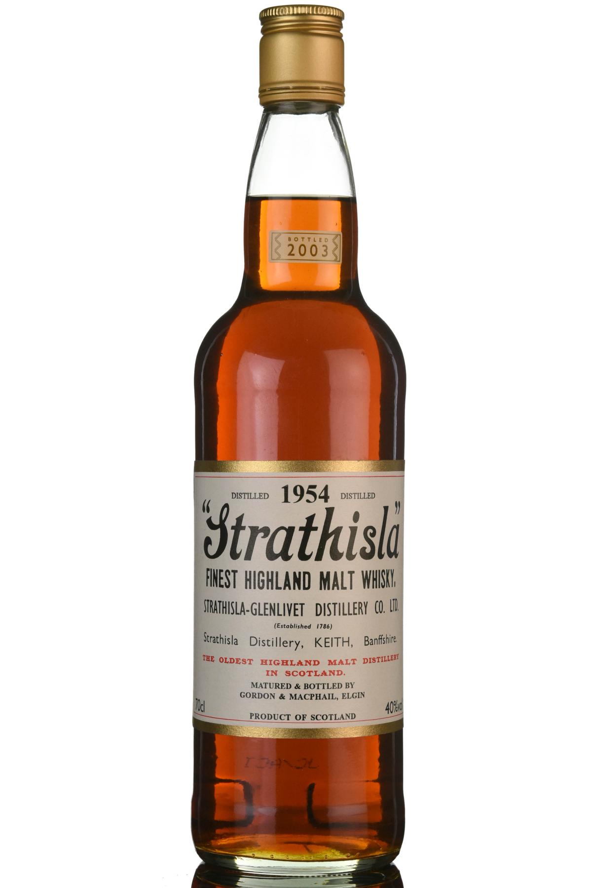 Strathisla 1954-2003 - Gordon & MacPhail