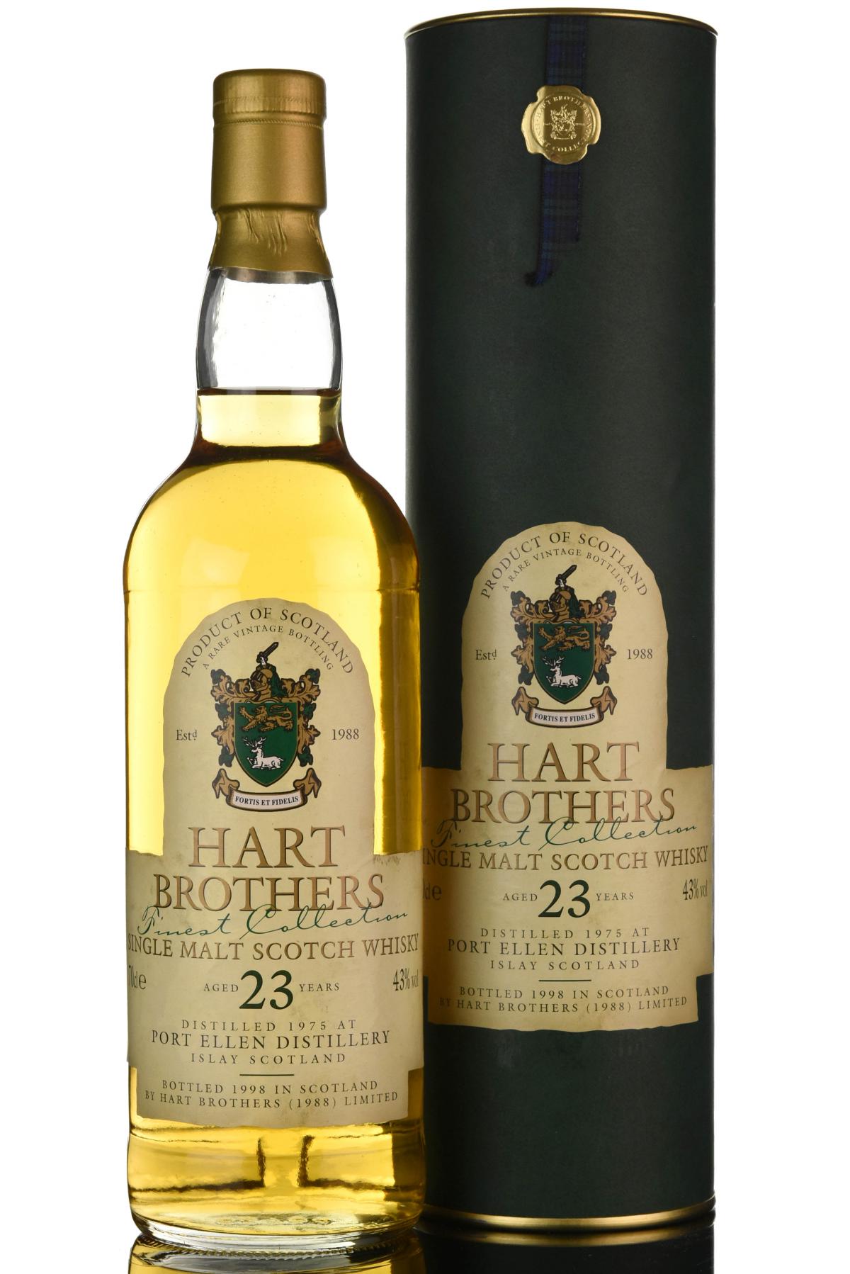 Port Ellen 1975 - 23 Year Old - Hart Brothers - Finest Collection