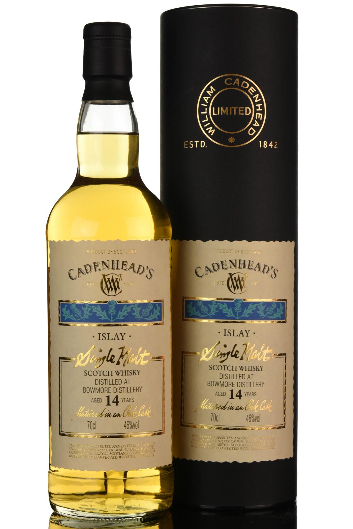 Bowmore 14 Year Old - Cadenheads