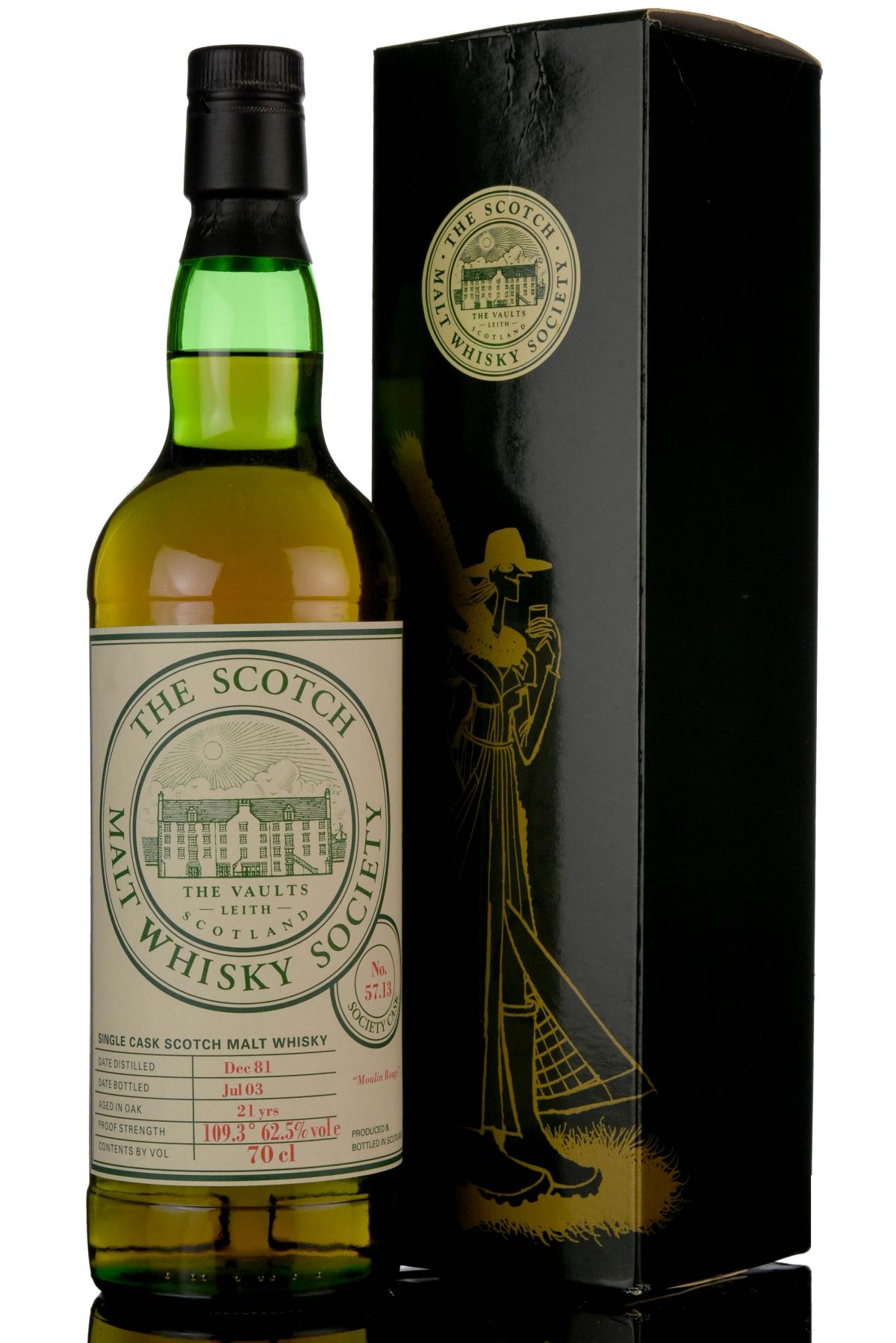Glen Mhor 1981-2003 - 21 Year Old - SMWS 57.13