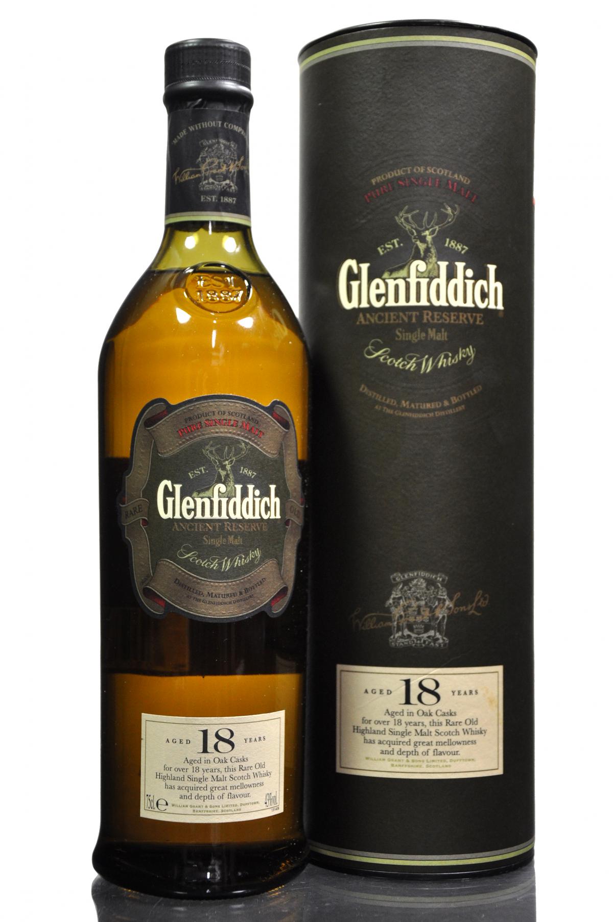 Glenfiddich 18 Year Old - Ancient Reserve - 2000s