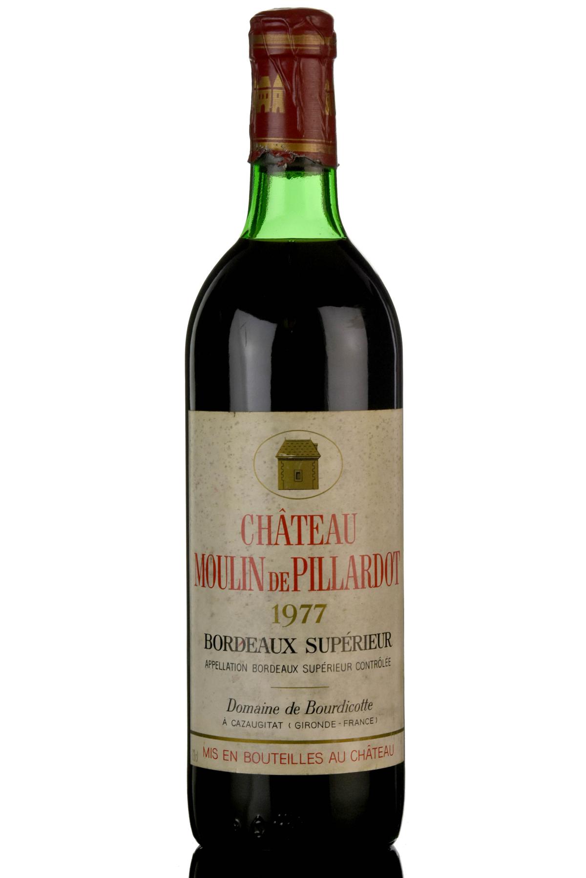 Chateau Moulin De Pillardot 1977