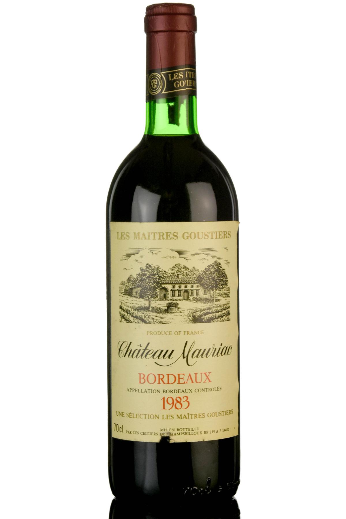 Chateau Bordeaux 1983