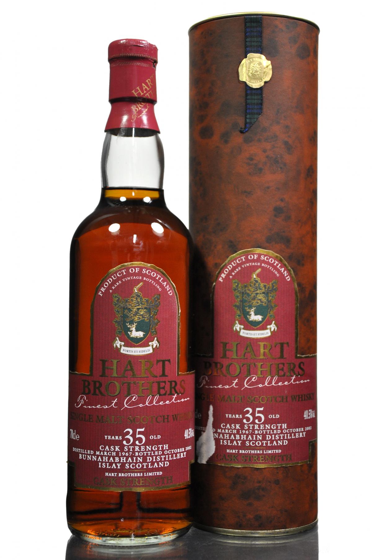 Bunnahabhain 1967-2002 - 35 Year Old - Hart Brothers