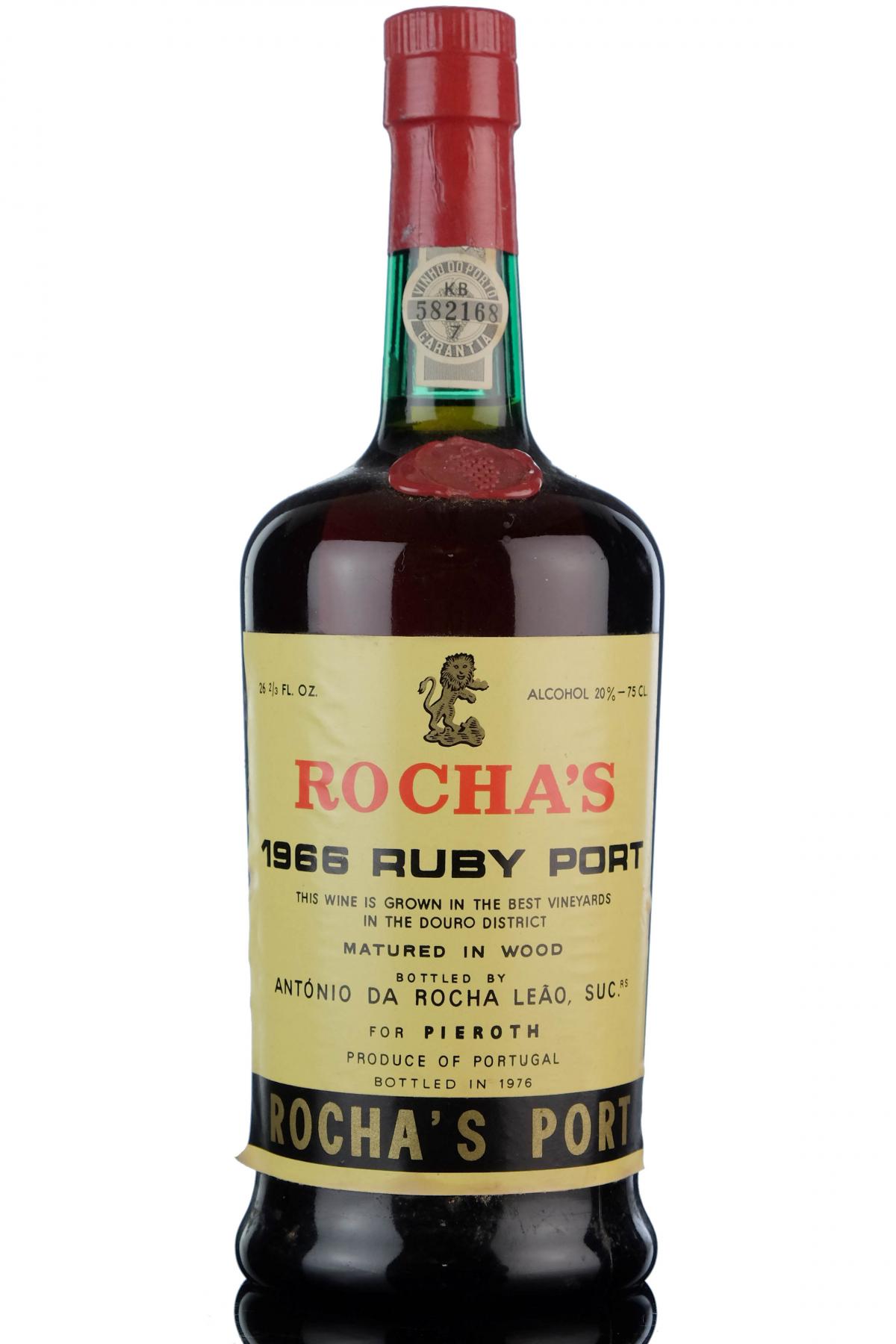 Rochas 1966 Ruby Port