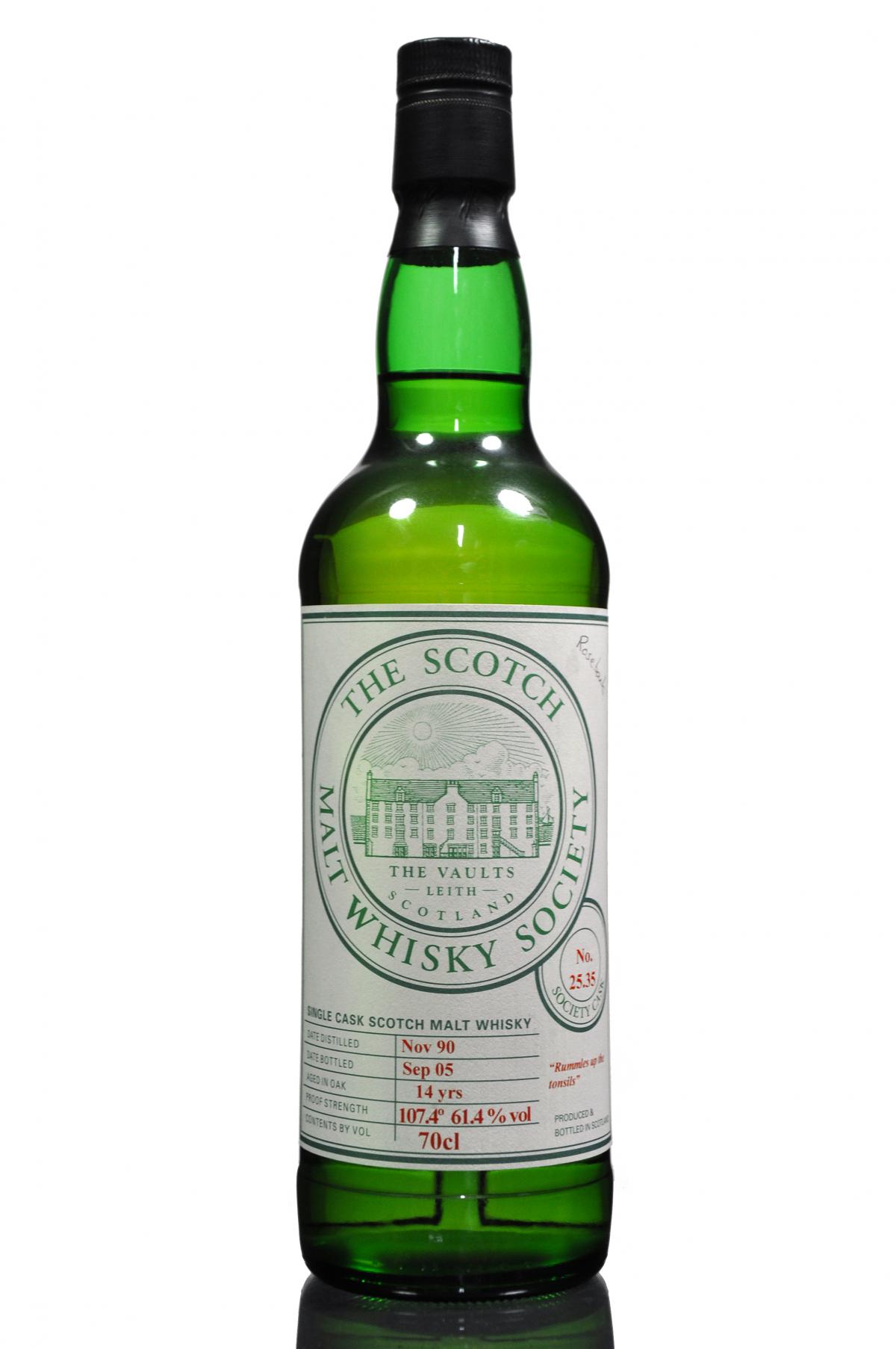 Rosebank 1990-2005 - 14 Year Old - SMWS 25.35