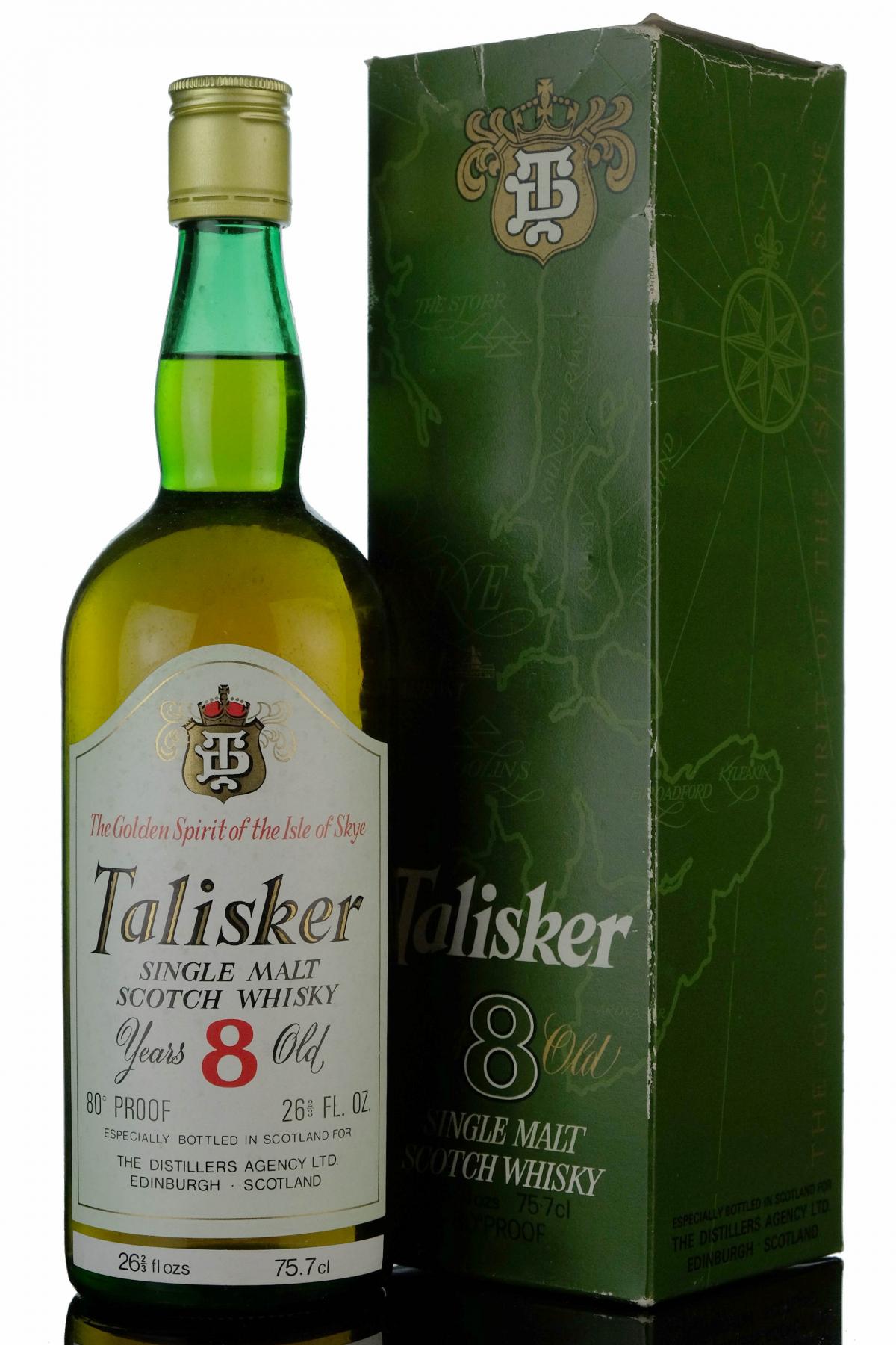 Talisker 8 Year Old - Late 1970s