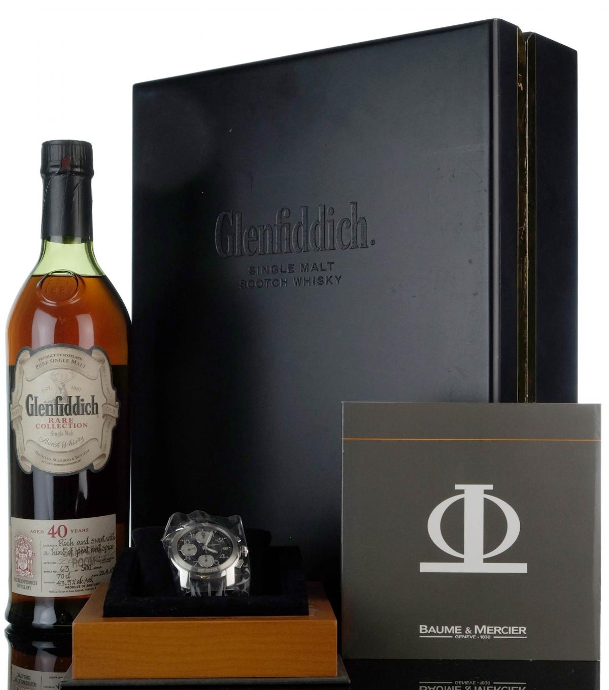 Glenfiddich 40 Year Old - Baume & Mercier Watch