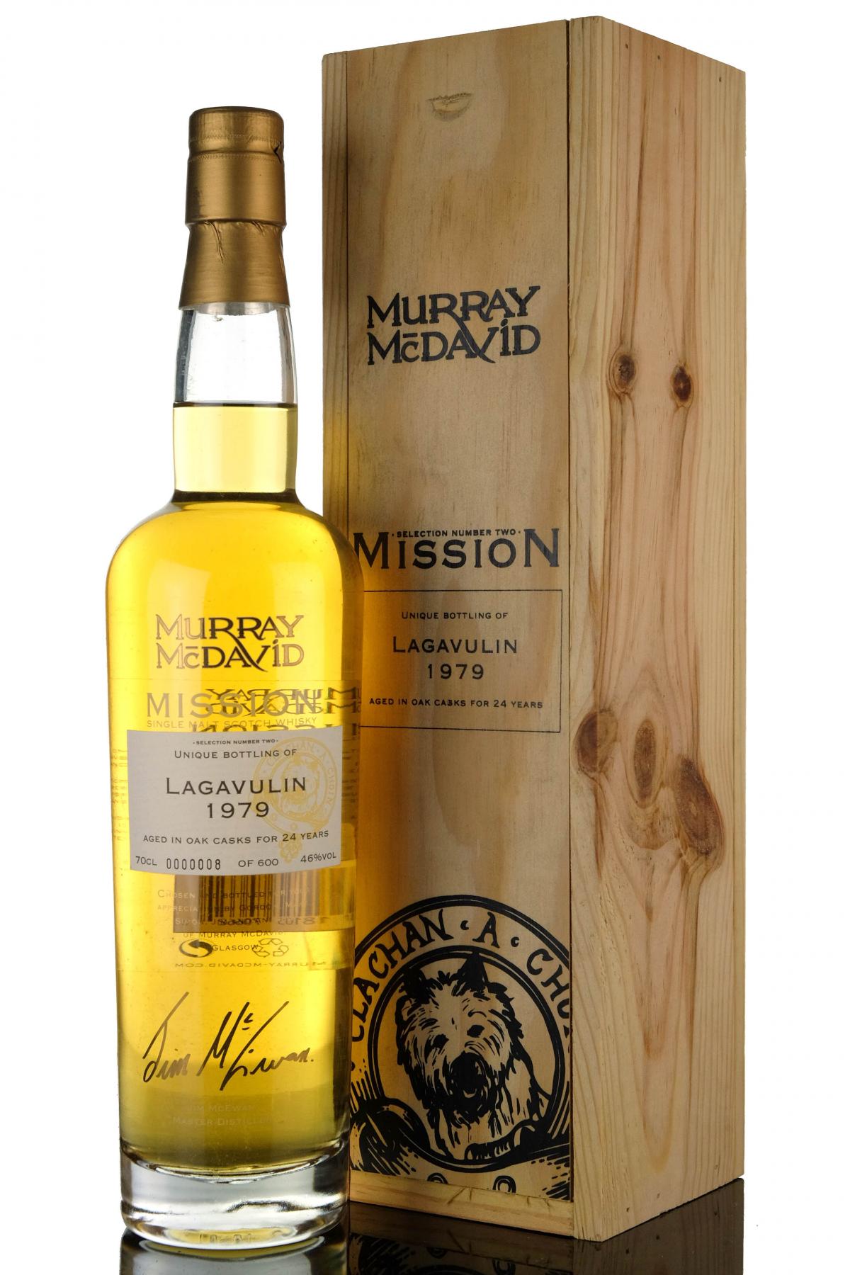 Lagavulin 1979 - 24 Year Old - Murray McDavid Mission