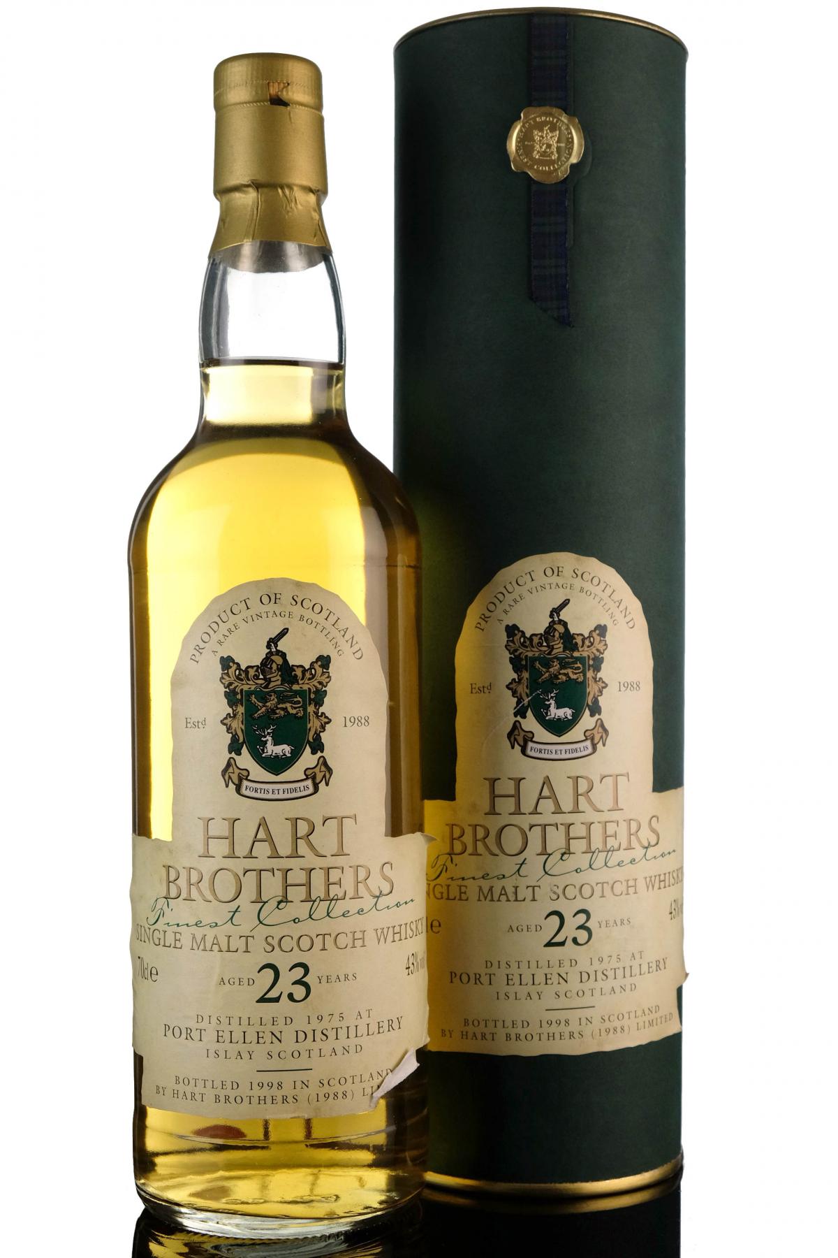 Port Ellen 1975-1998 - 23 Year Old - Hart Brothers - Finest Collection