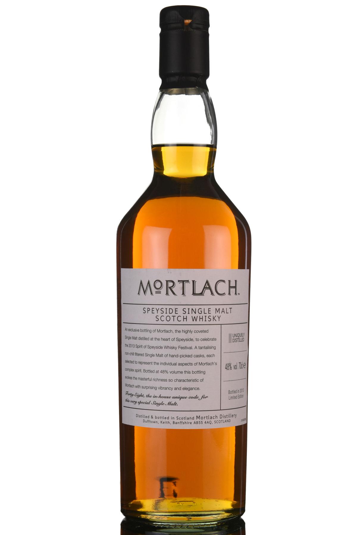 Mortlach Spirit Of Speyside Festival 2013