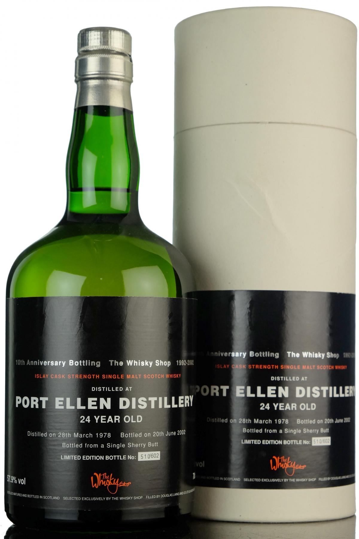 Port Ellen 1978-2002 - 24 Year Old - The Whisky Shop