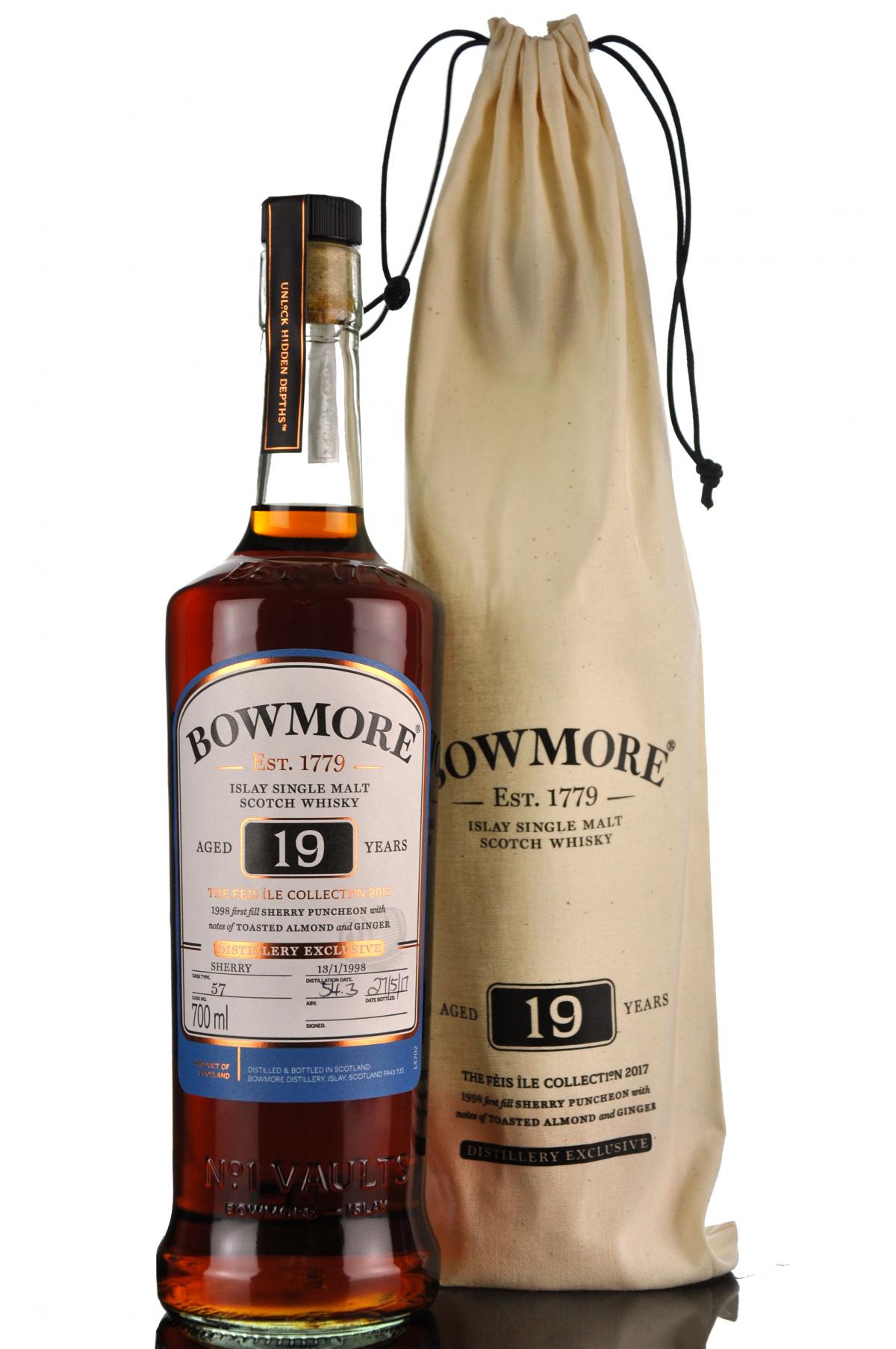 Bowmore 19 Year Old - Festival 2017