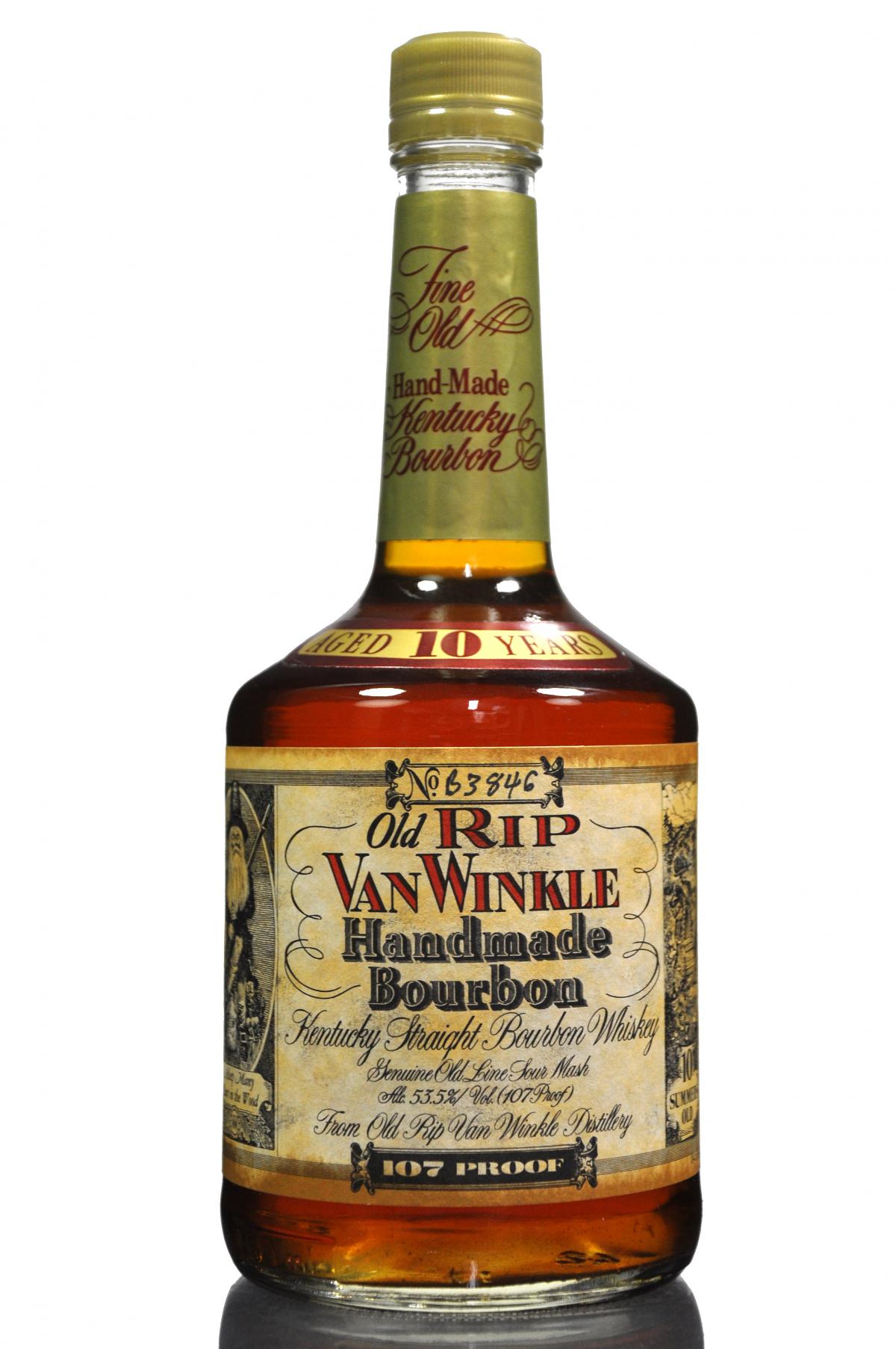 Old Rip Van Winkle 10 Year Old Bourbon - 1990s