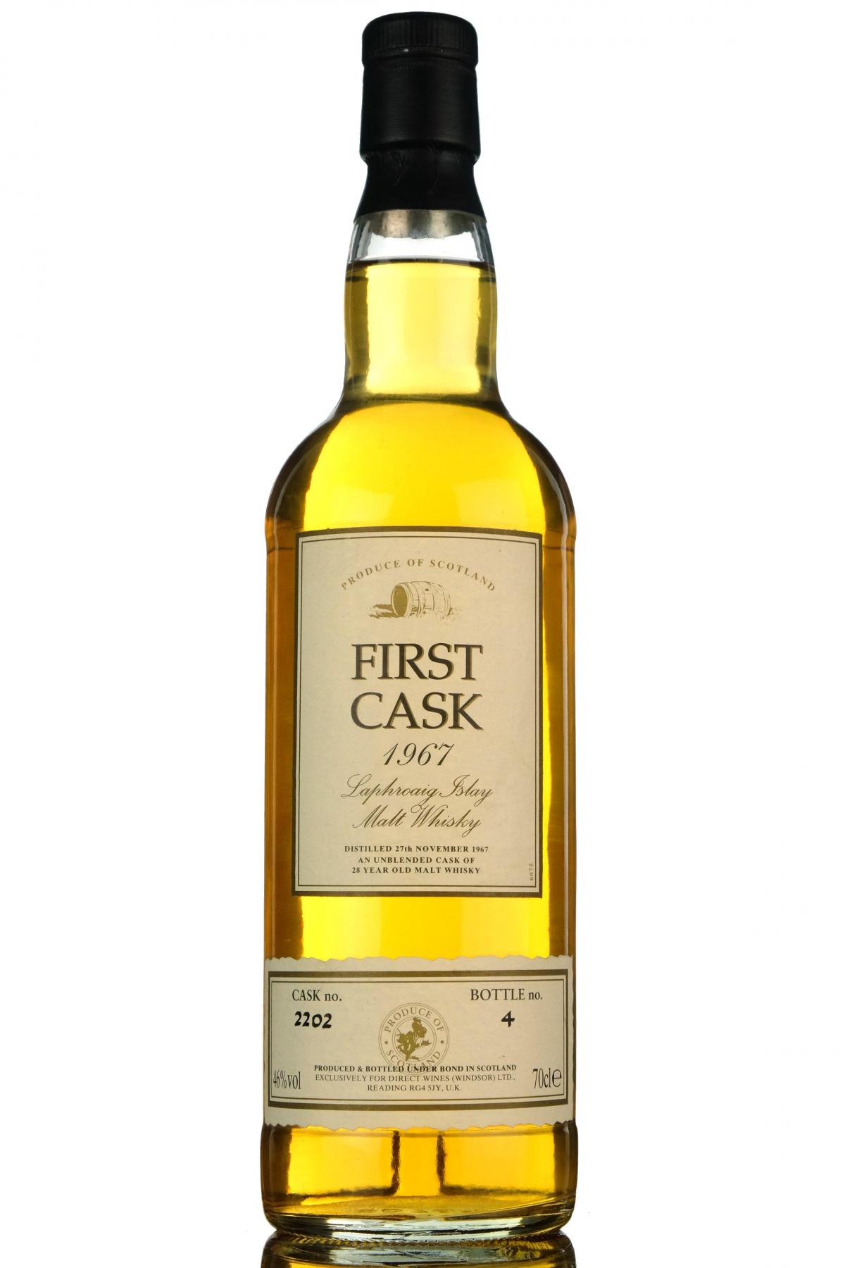 Laphroaig 1967 - 28 Year Old - First Cask 2202