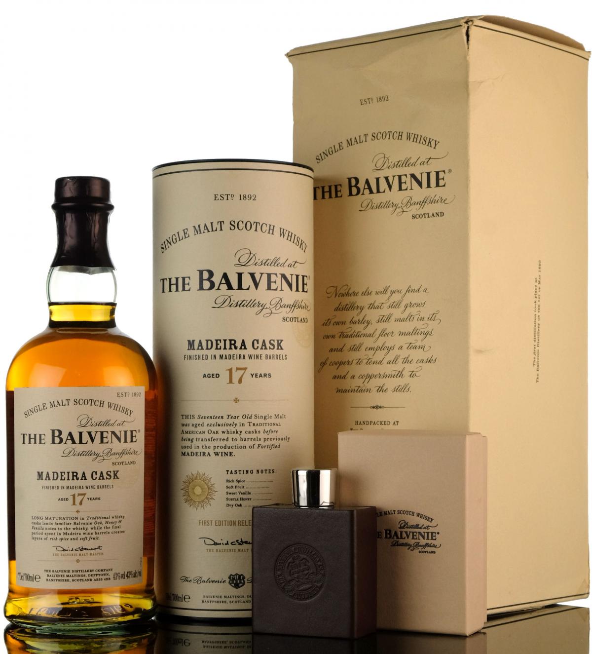 Balvenie 17 Year Old - Madeira Cask + Flask