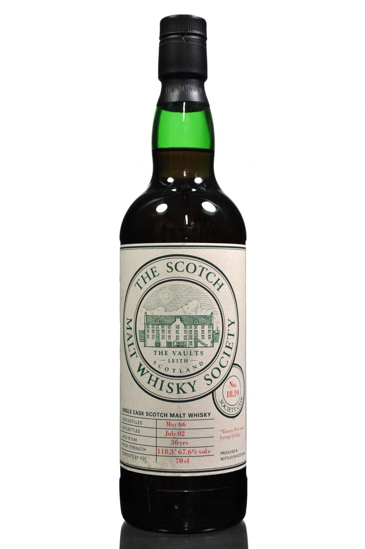 Inchgower 1966-2002 - 36 Year Old - SMWS 18.19