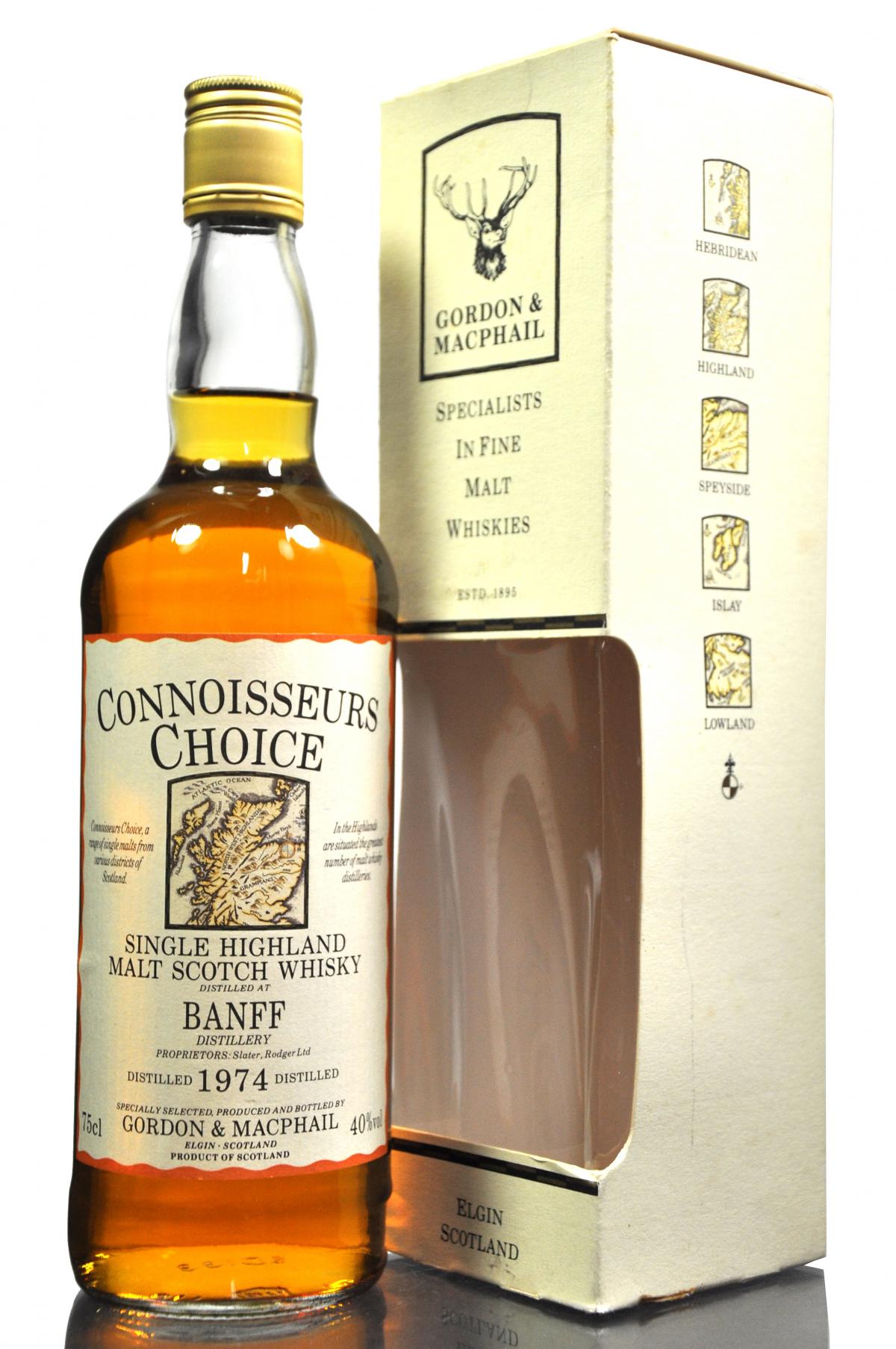 Banff 1974 - Gordon & MacPhail - Connoisseurs Choice