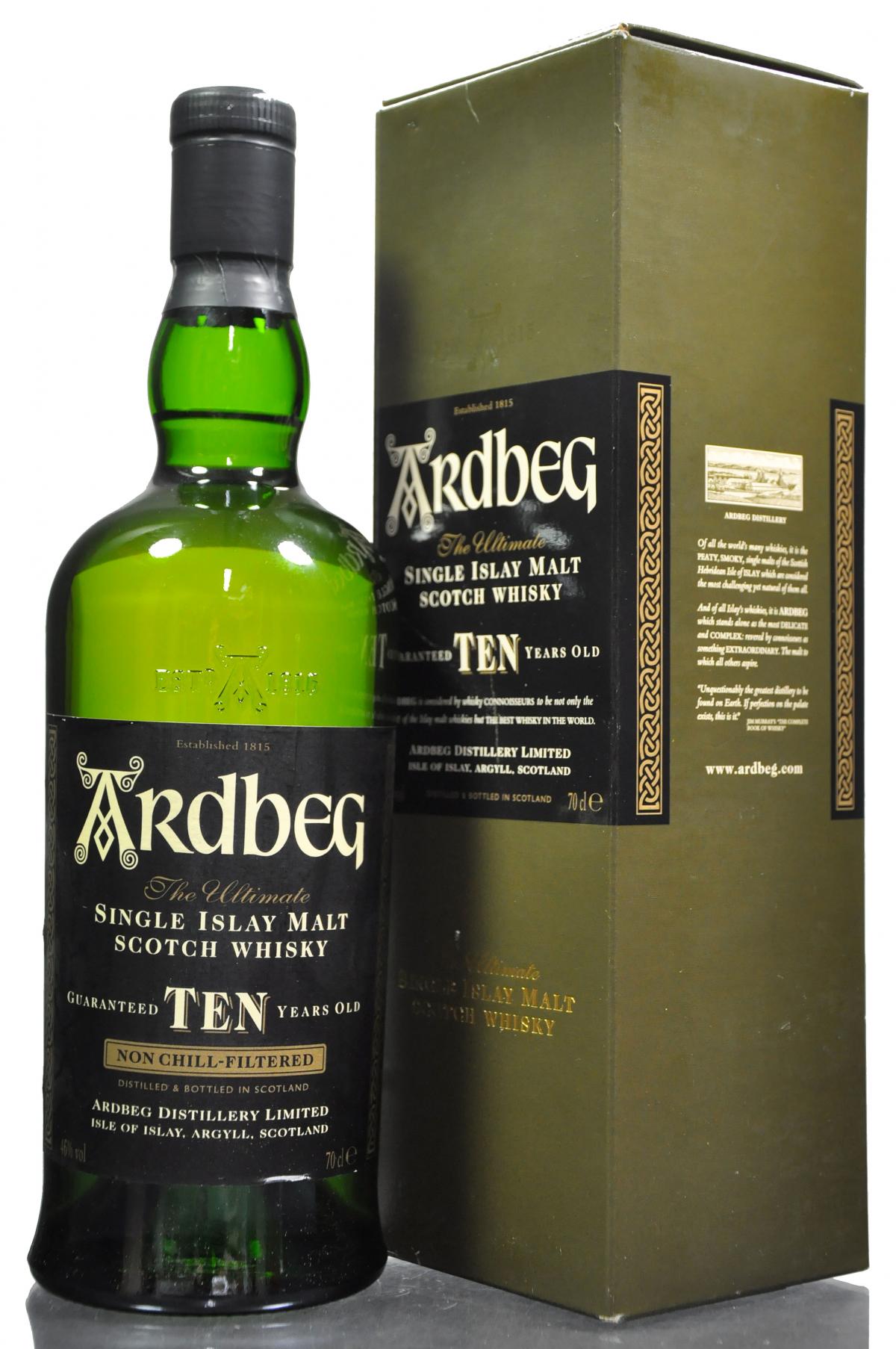 Ardbeg 10 Year Old - Early 2000s