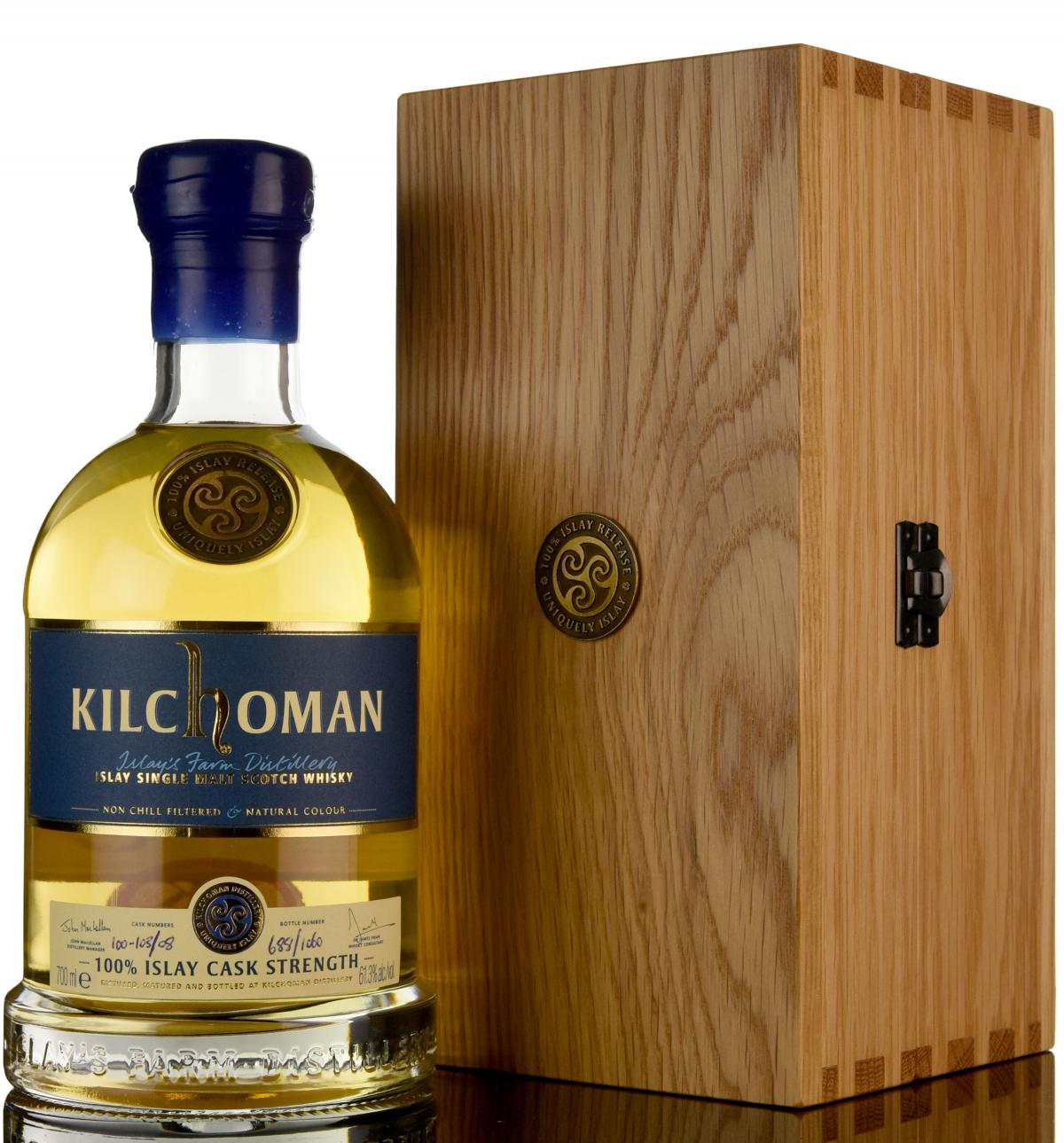 Kilchoman 100% Islay Cask Strength