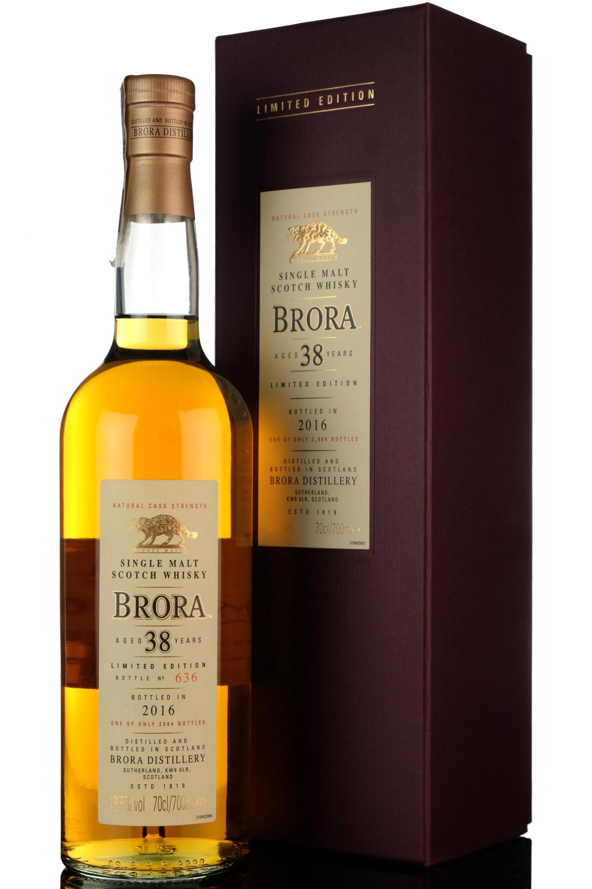 Brora 38 Year Old - 2016 Special Release