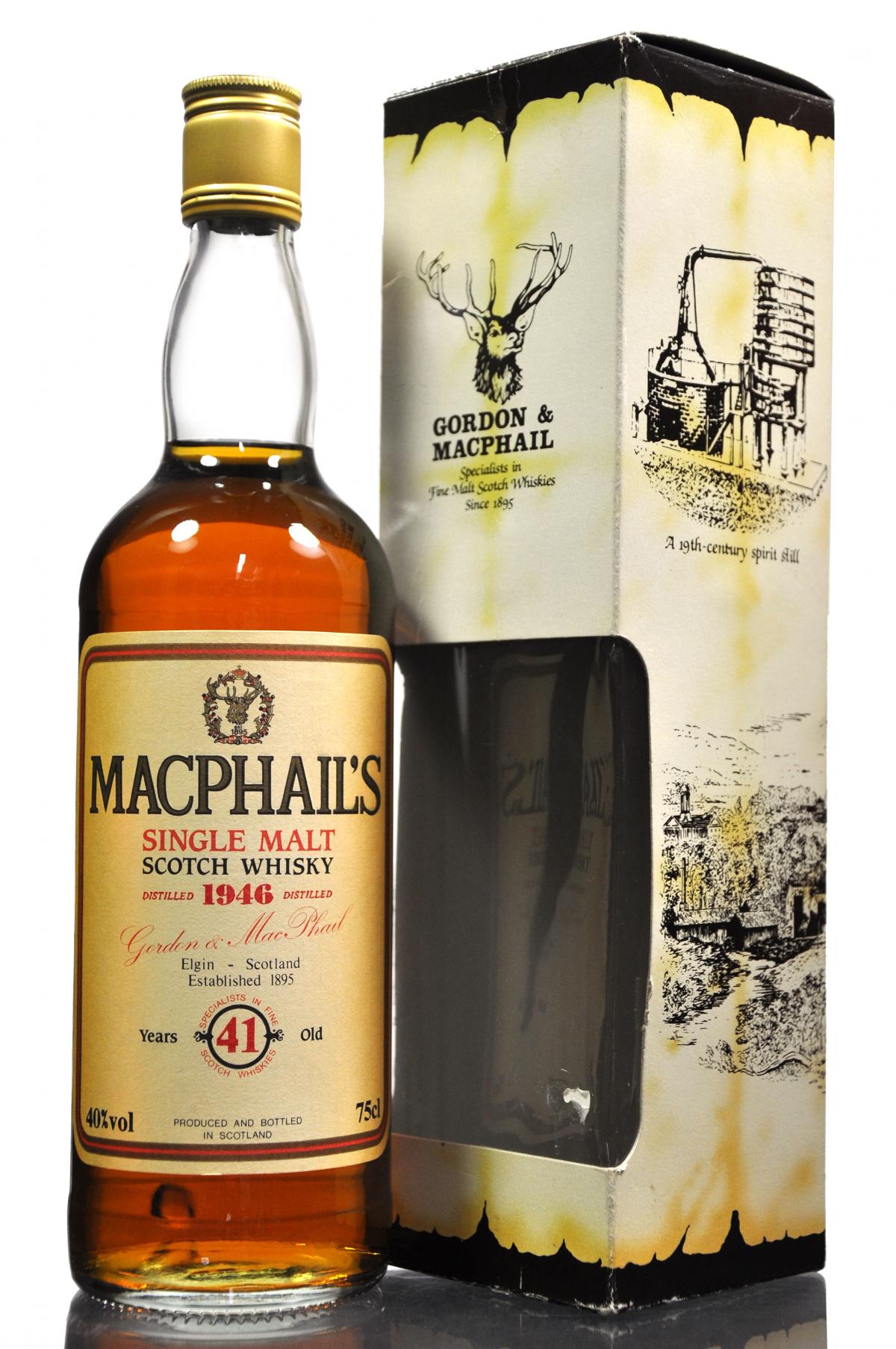 MacPhails 1946 - 41 Year Old - Gordon & MacPhail