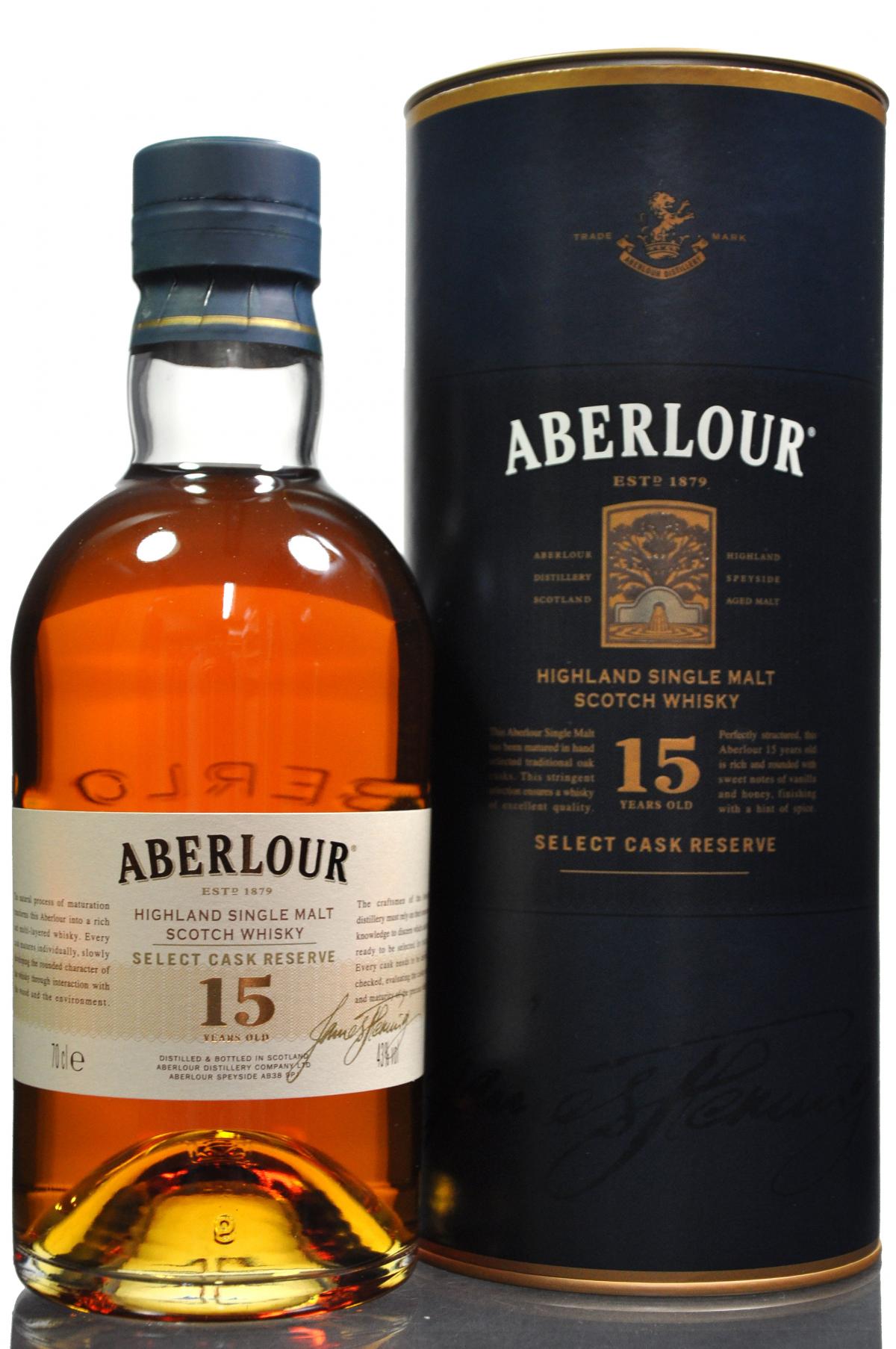 Aberlour 15 Year Old - Select Cask Reserve