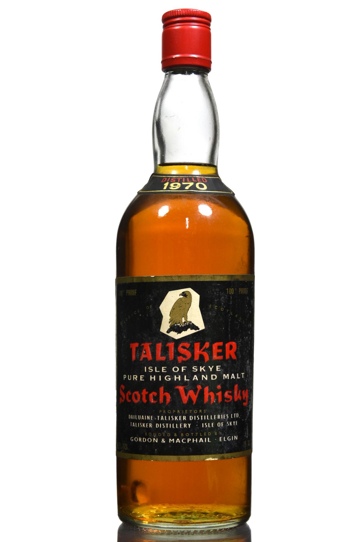 Talisker 1970 - Gordon & MacPhail - 100 Proof