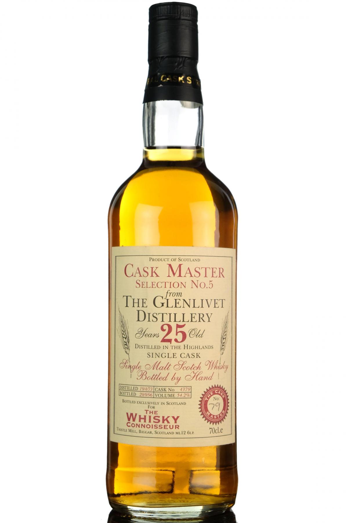 Glenlivet 1973-1996 - 25 Year Old - The Whisky Connoisseur