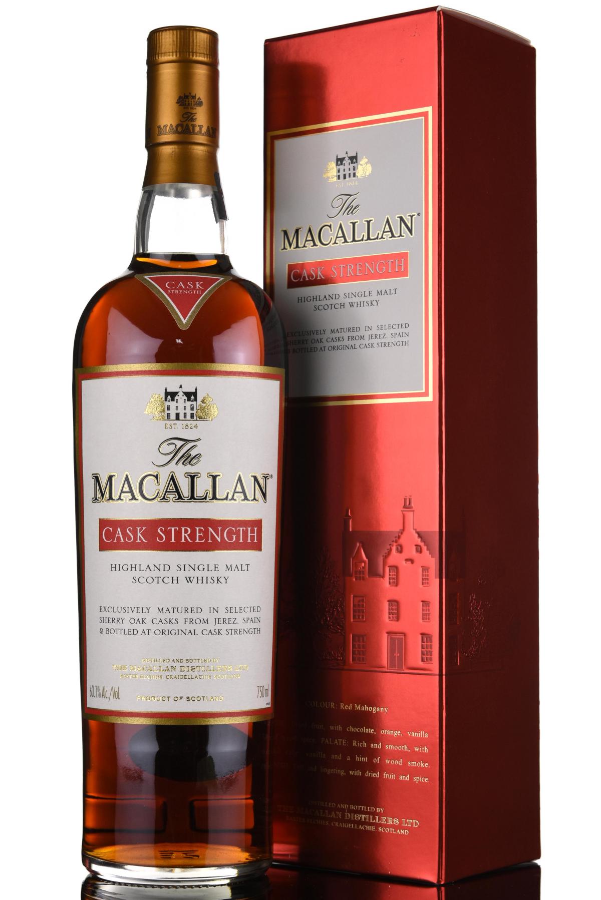 Macallan Cask Strength - Sherry Cask - 58.6%